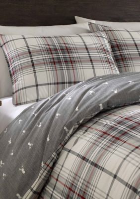 Eddie Bauer Alder Plaid Duvet Cover Set Belk