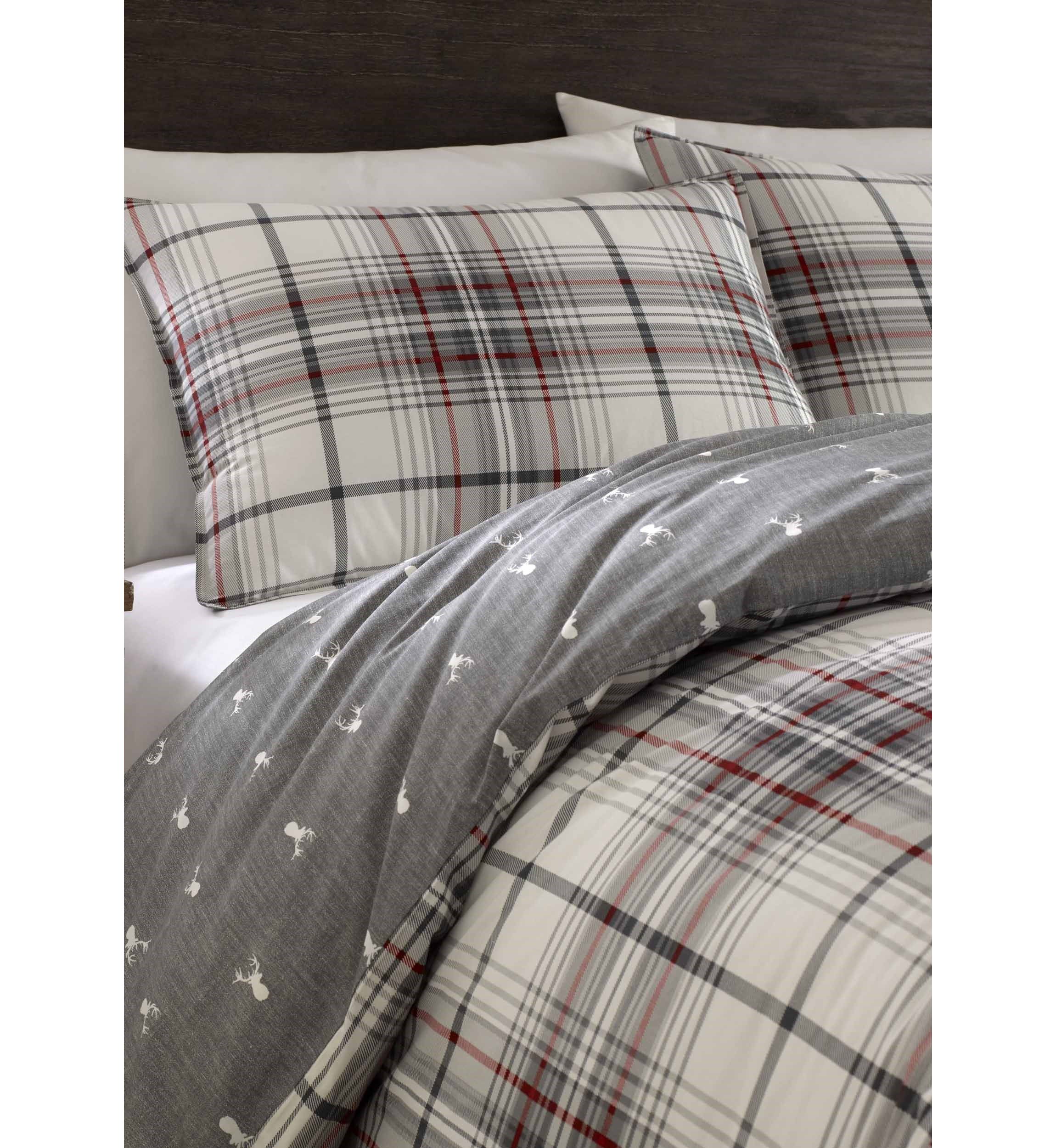 Alder Plaid Duvet Cover Set