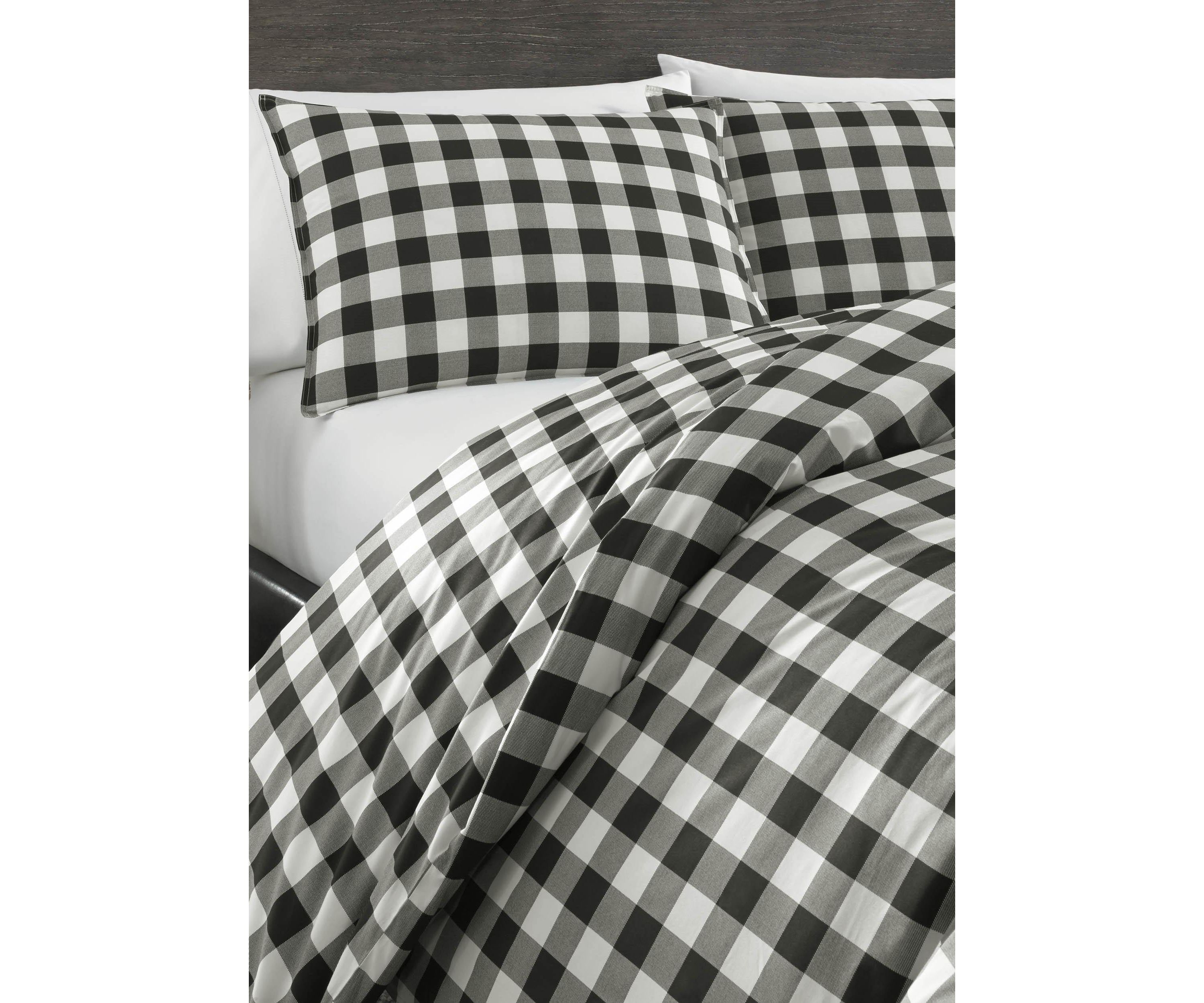Mountain Plaid Comforter Sham Set