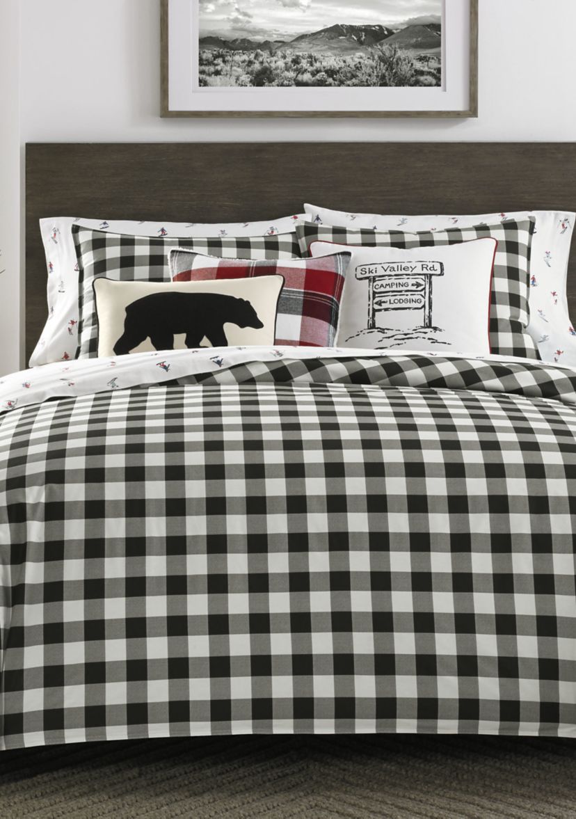 Mountain Plaid Plaid Duvet Cover Set