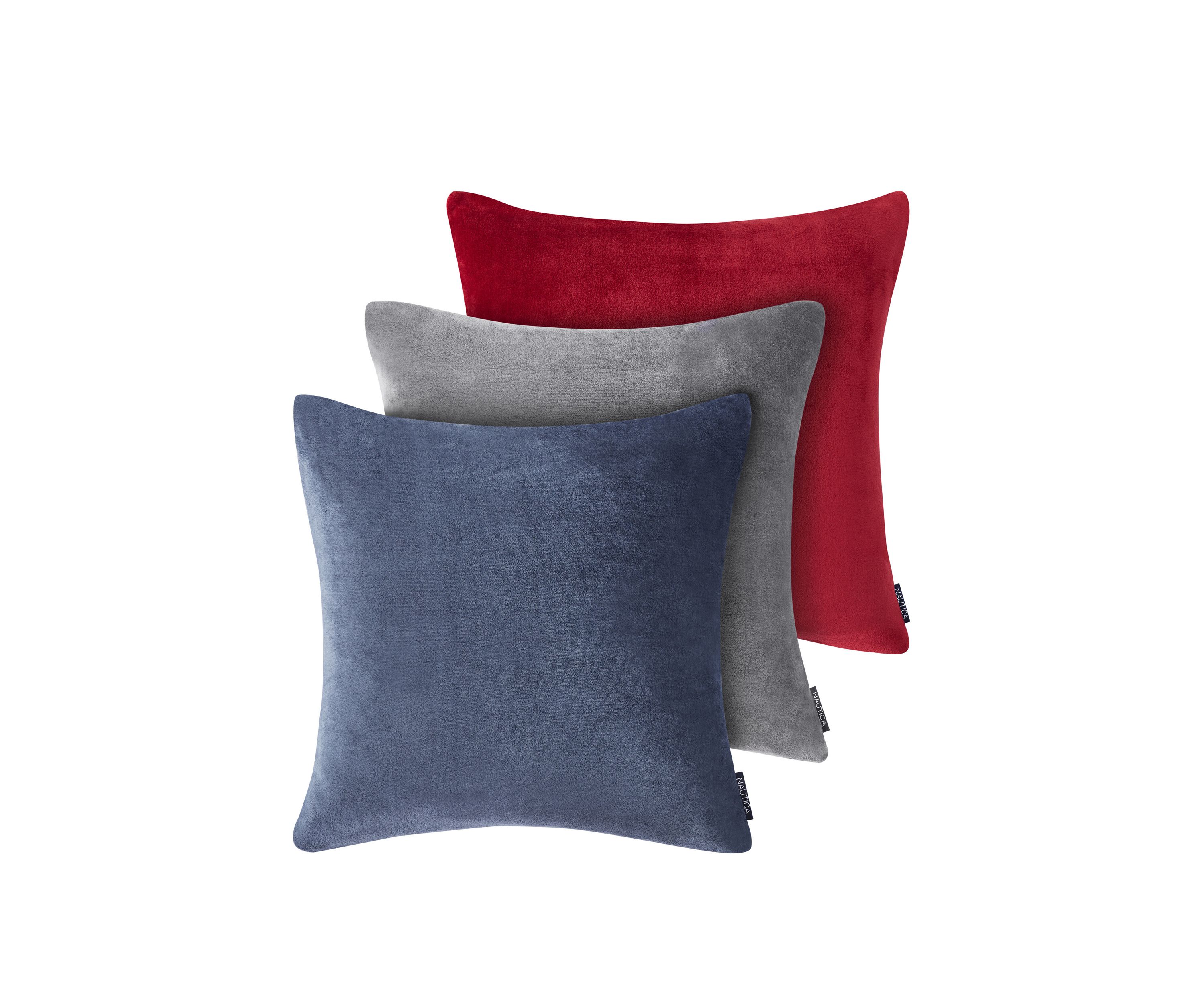 Ultra Soft Plush Solid Polyester European Sham