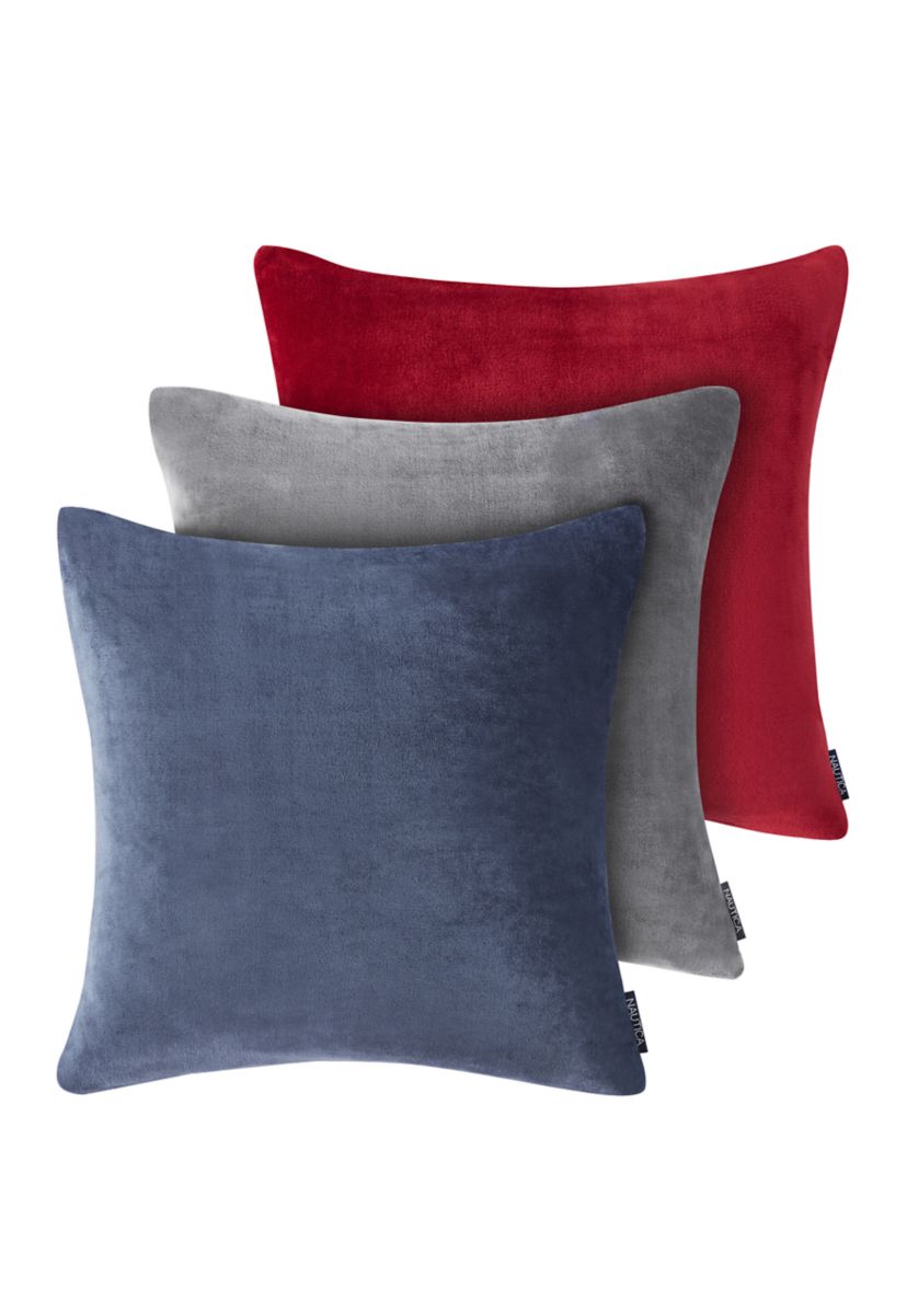 Ultra Soft Plush Solid Polyester European Sham