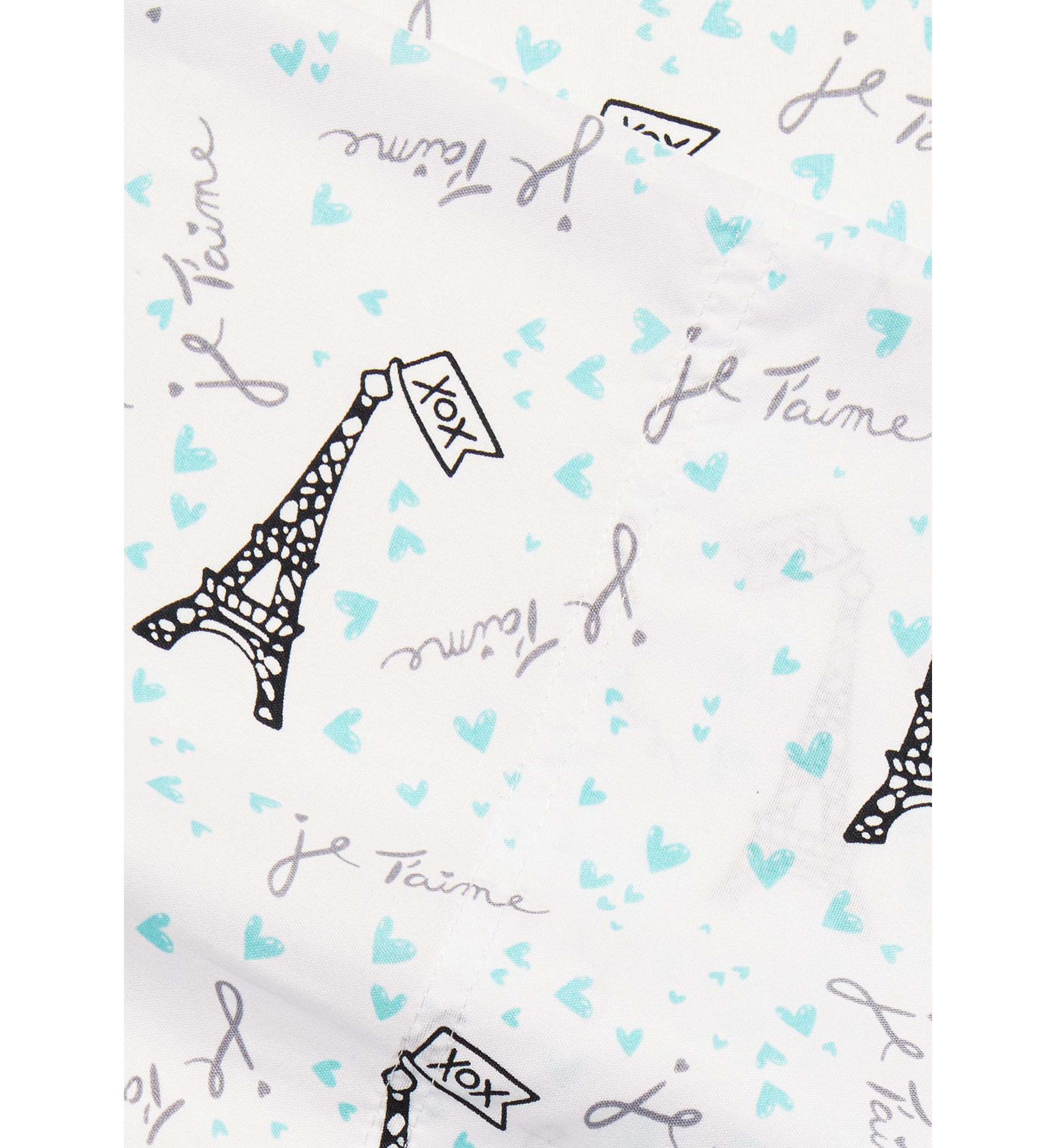 3 Piece Je Taime Paris Sheet Set
