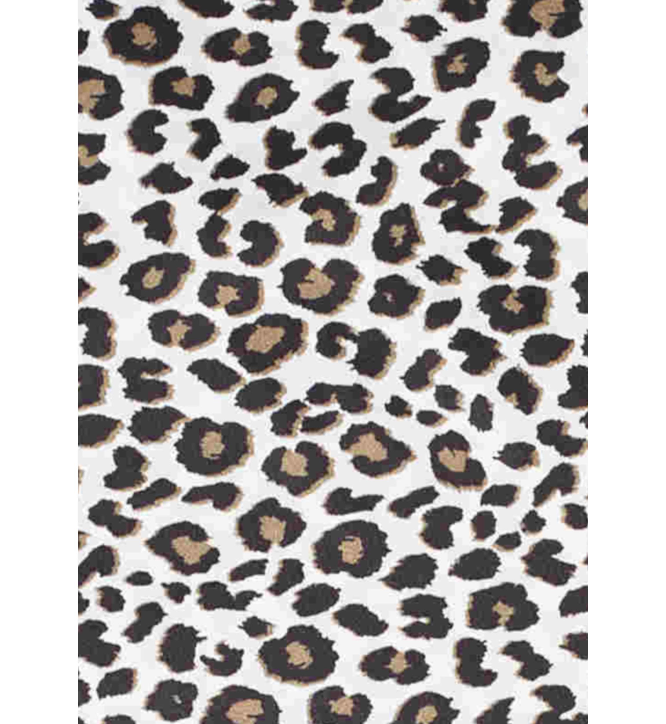 4 Piece Betseys Leopard Satin Sheet Set