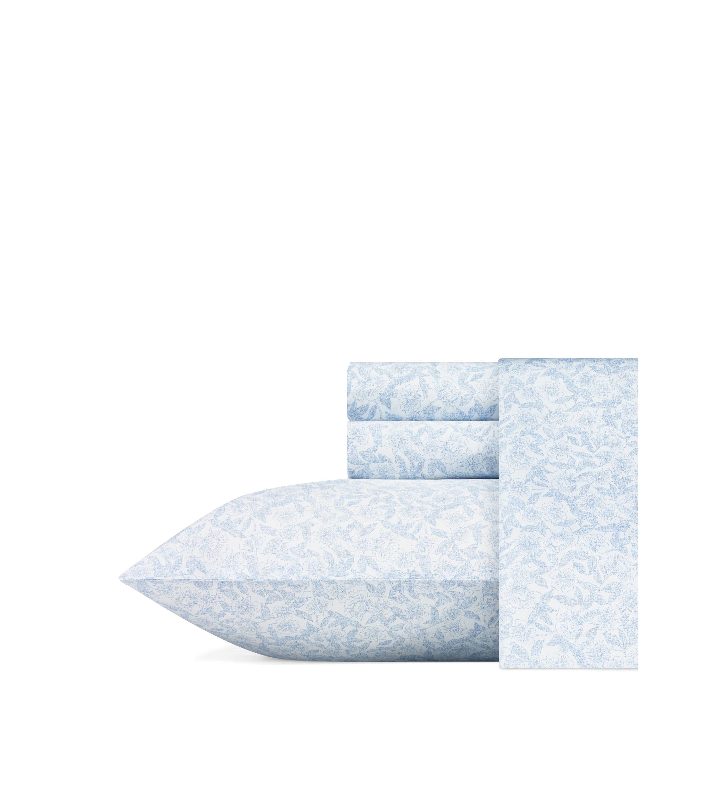 Blossoming Cotton Sateen Sheet Set