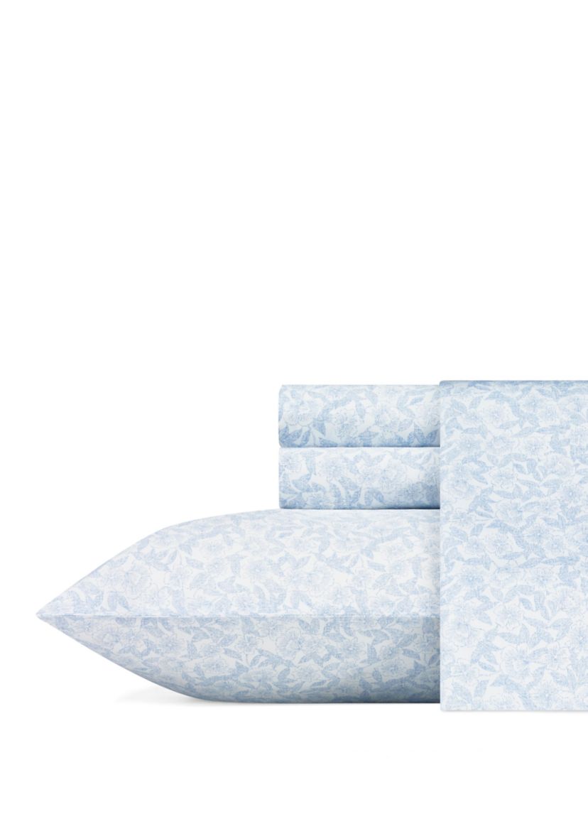 Blossoming Cotton Sateen Sheet Set