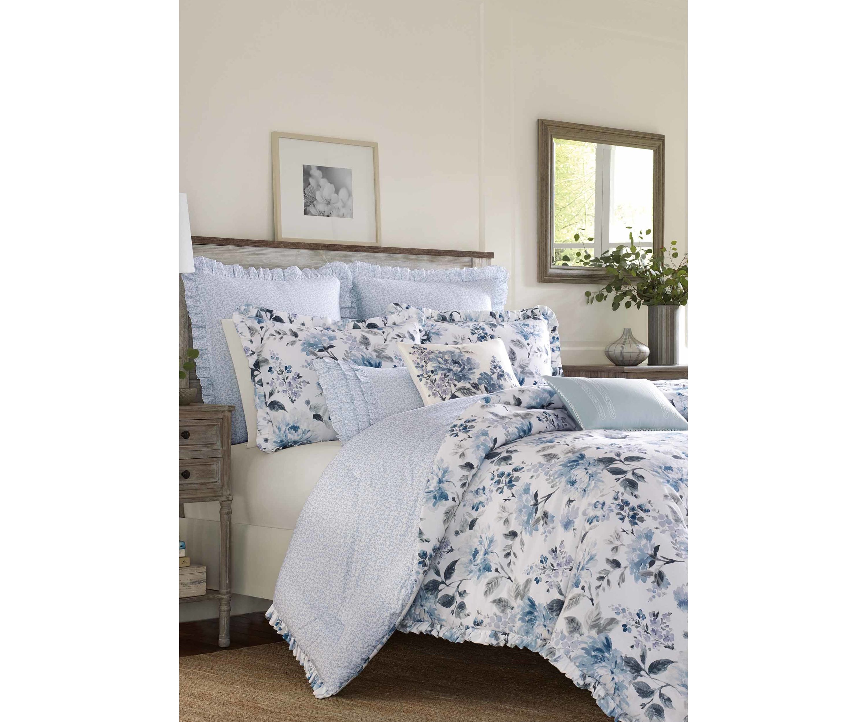 Chloe Cotton Comforter Sham Set