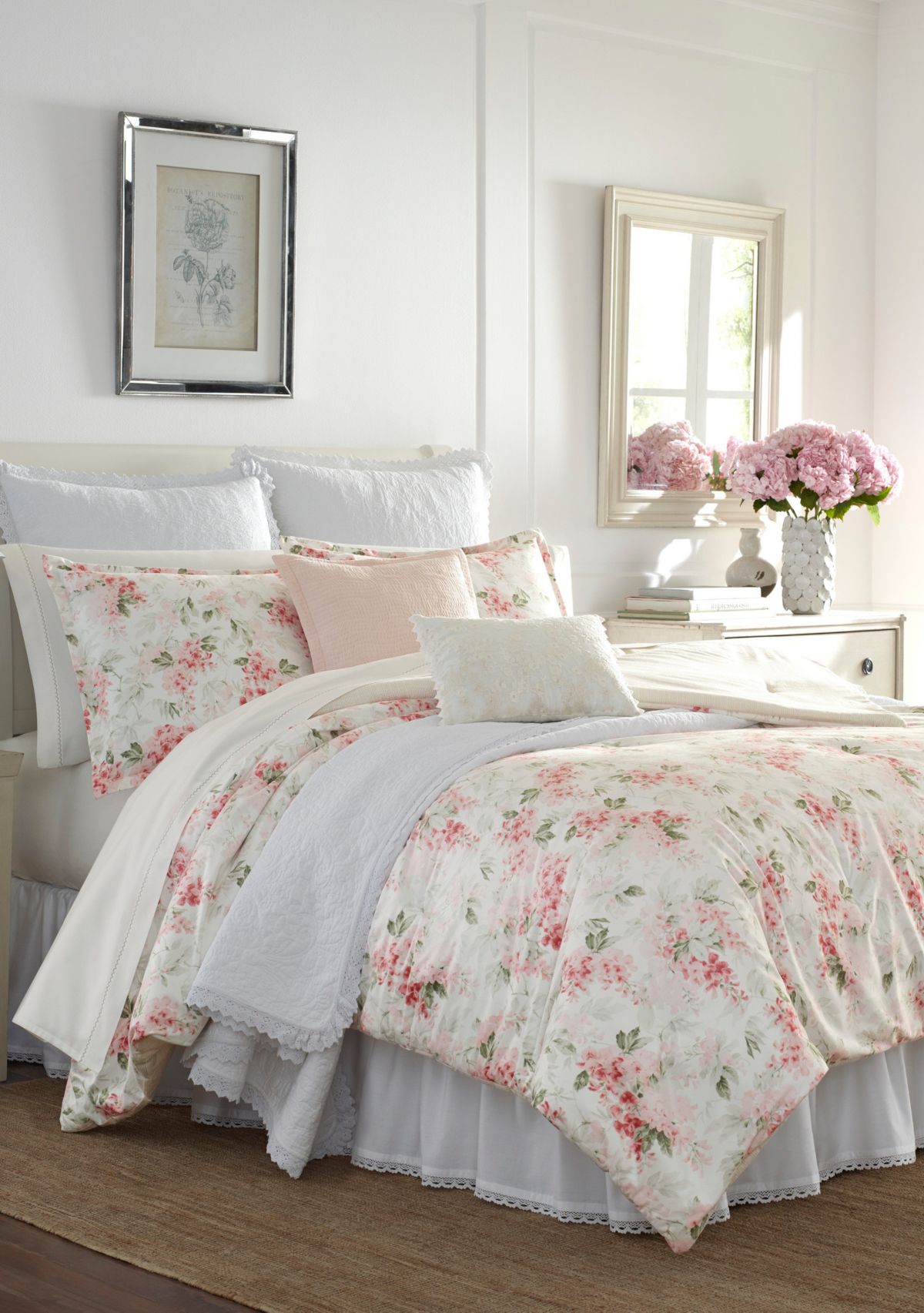 Wisteria Cotton Comforter Sham Set
