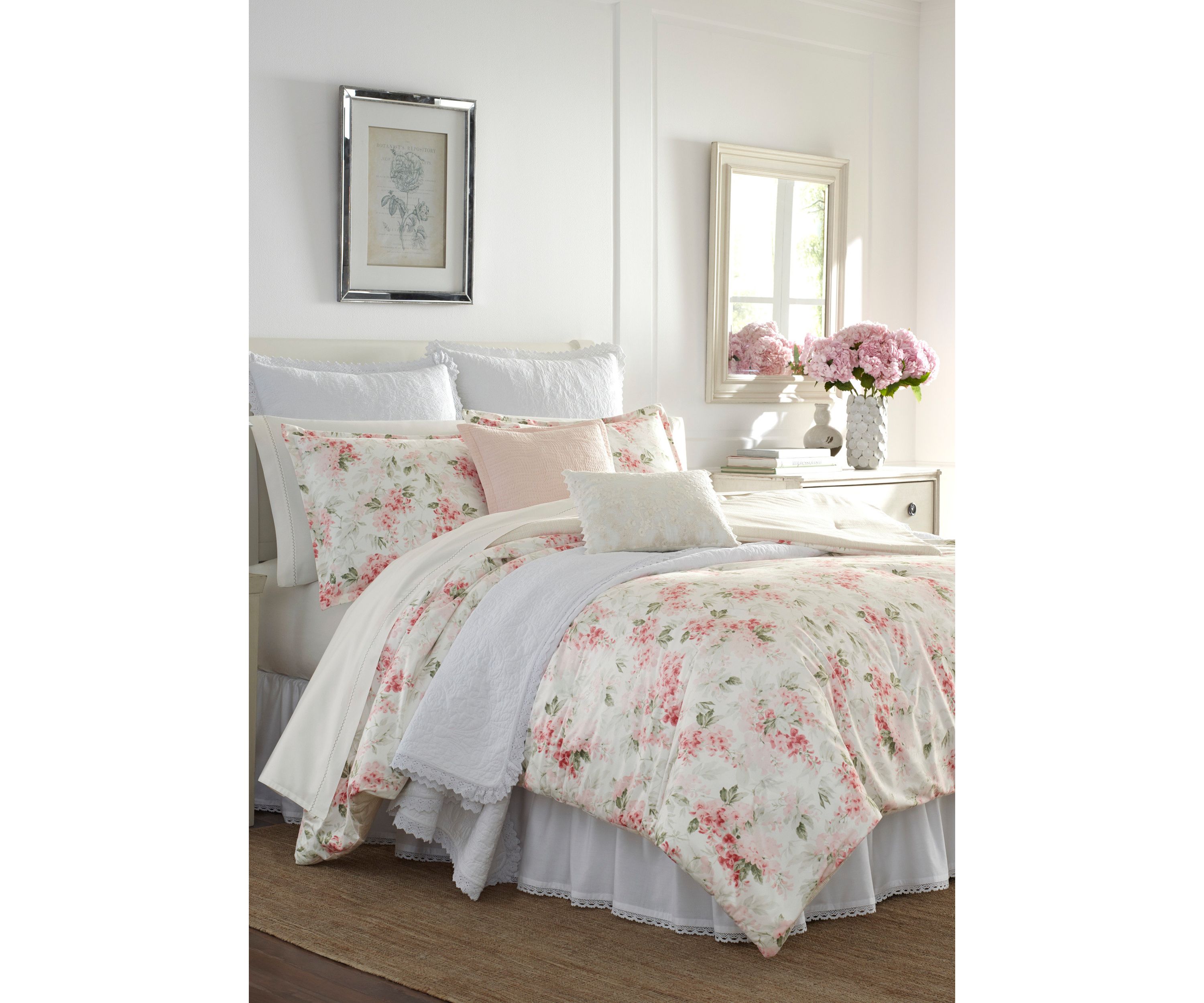 Wisteria Cotton Comforter Sham Set