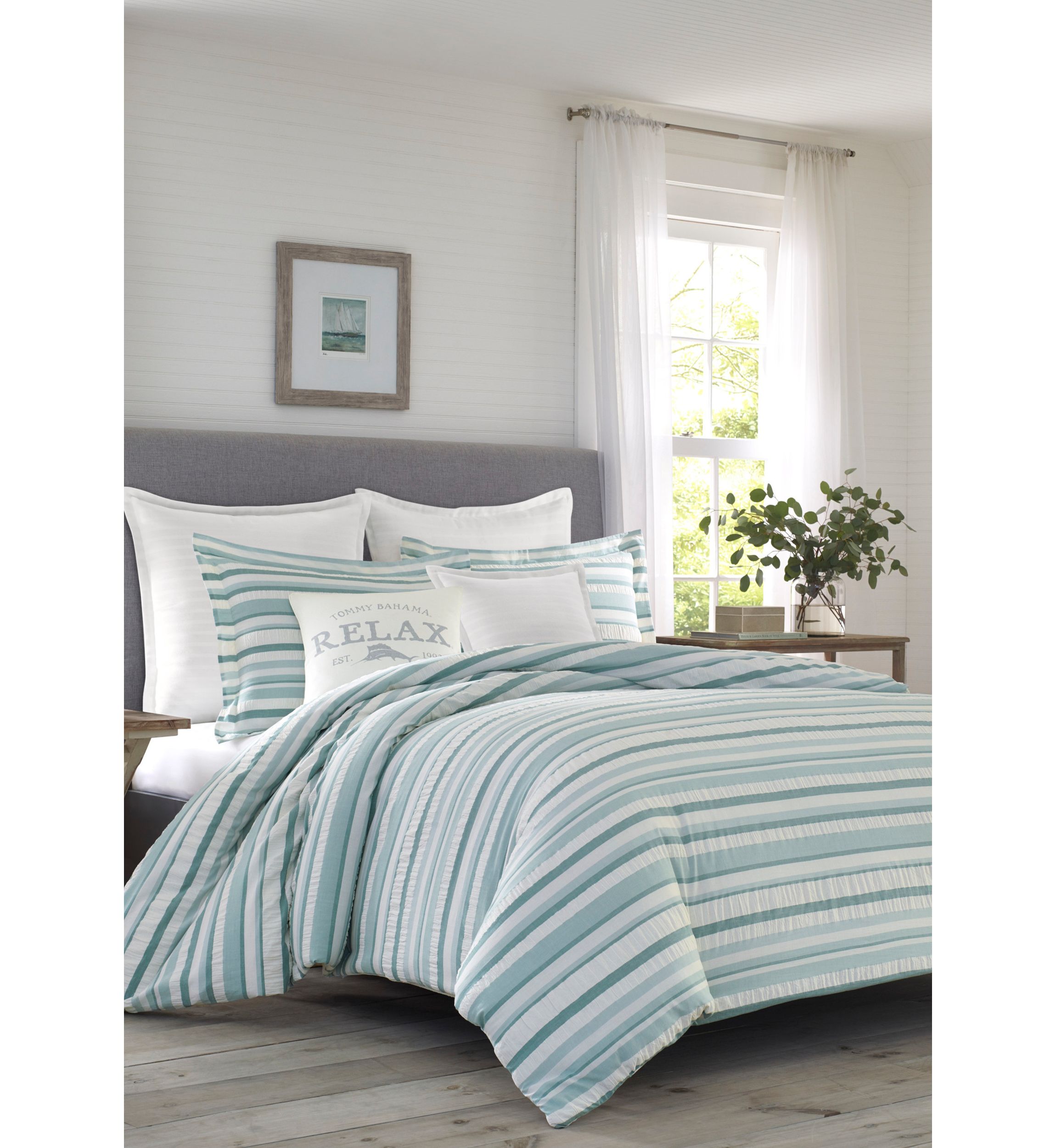 Clearwater Cay Cotton Comforter Sham Set