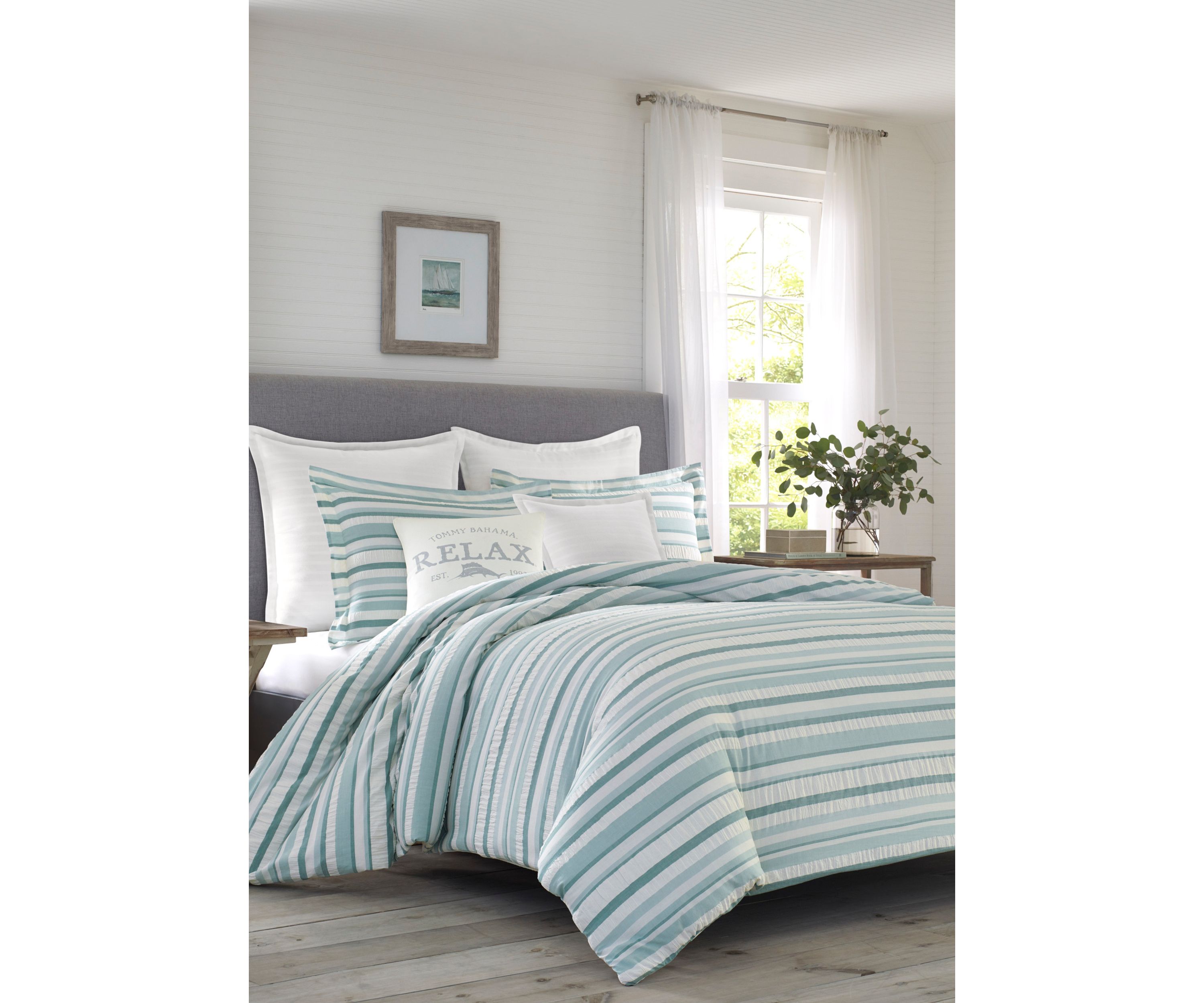 Clearwater Cay Cotton Comforter Sham Set