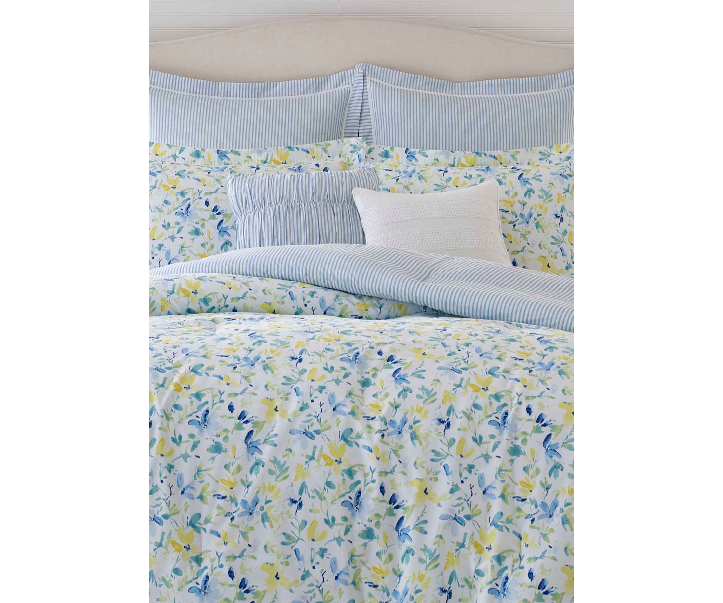 Nora Cotton Percale Comforter Sham Bonus Set