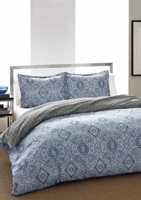 Milan Blue King Comforter Set