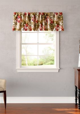 Daintree Tropics Window Valance 15-in. x 86-in. + 3-in. header