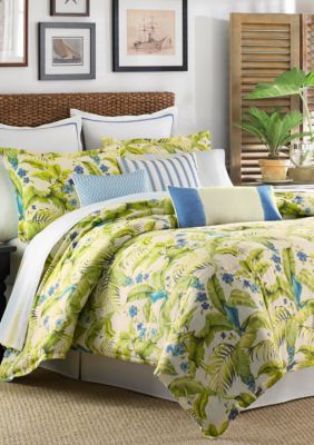 Tommy Bahama Blue Palm Queen Comforter Set | Belk