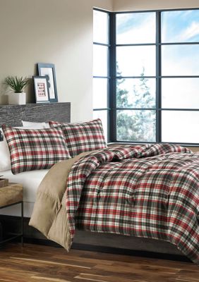 Eddie Bauer Astoria Microsuede Comforter Sham Set Belk