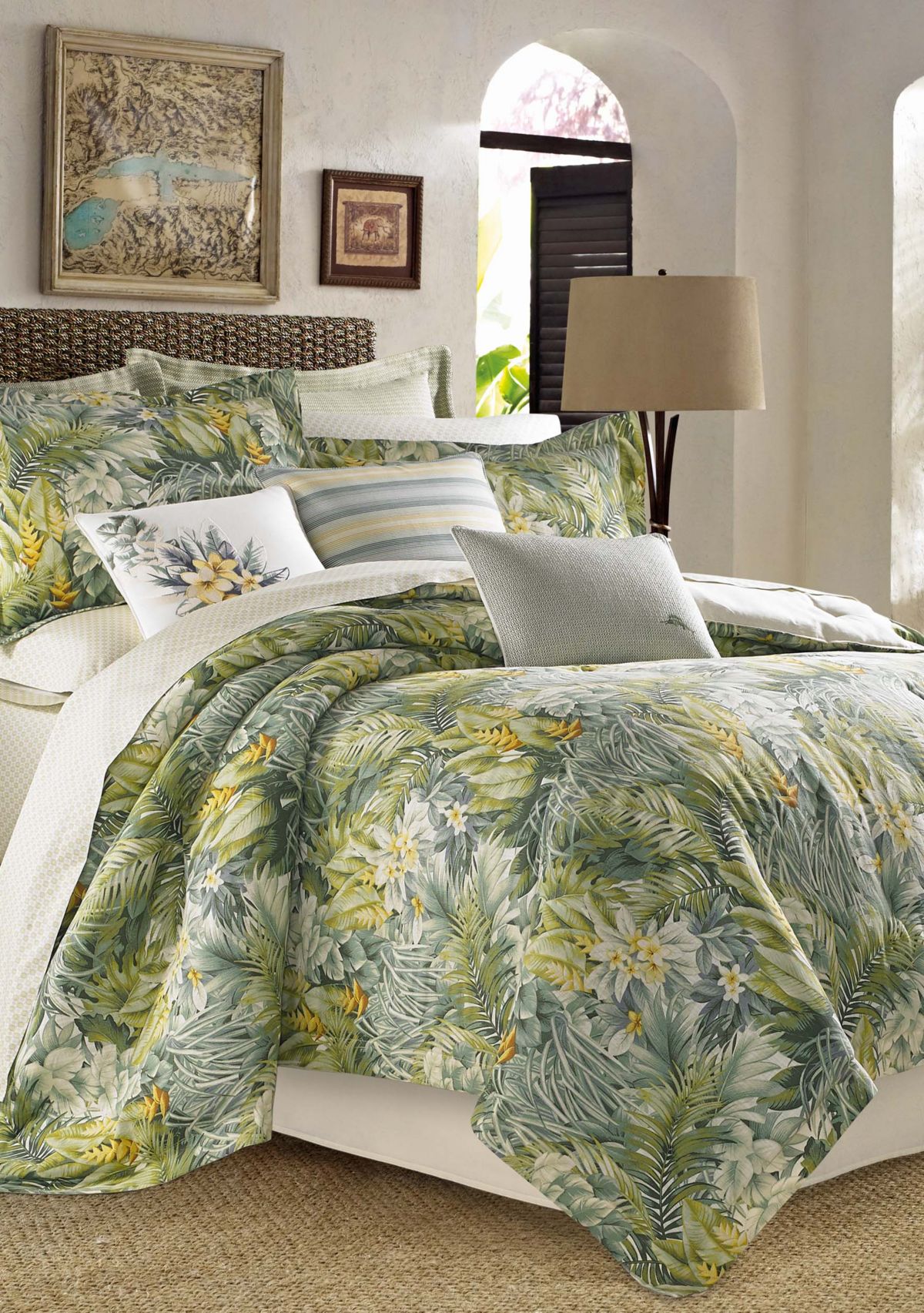 CUBA CABANA Q CSET:Queen Comforter Regular Set:OPEN MEDIU