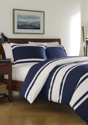 Poppy Fritz Rylan Rugby Stripe Twin Comforter Set Belk