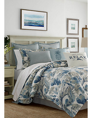 Ultra-Soft & Tommy BahamaRaw Coast CollectionDuvet Cover Set-100% Cotton 
