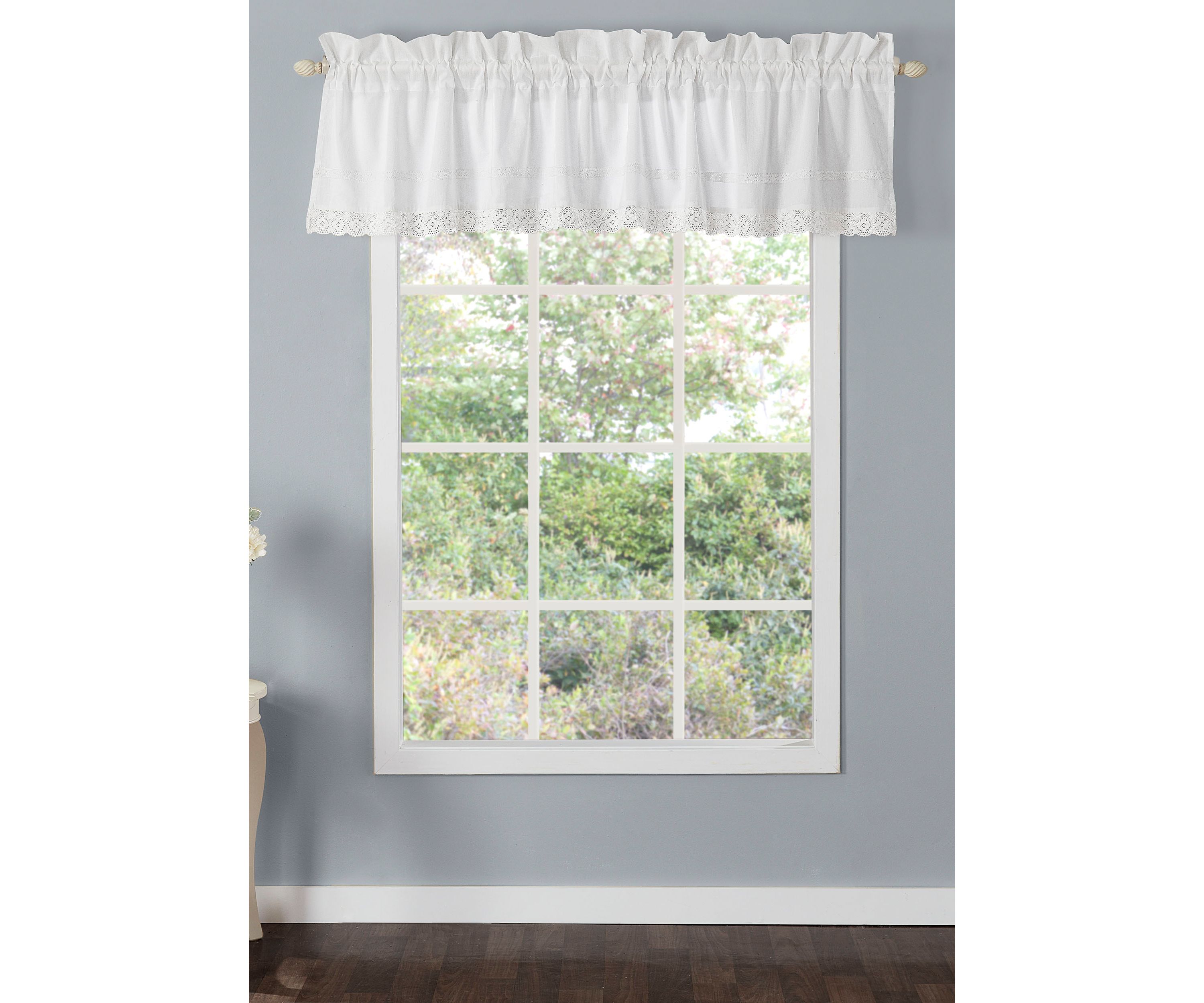Annabella Cotton Pole Top Valance
