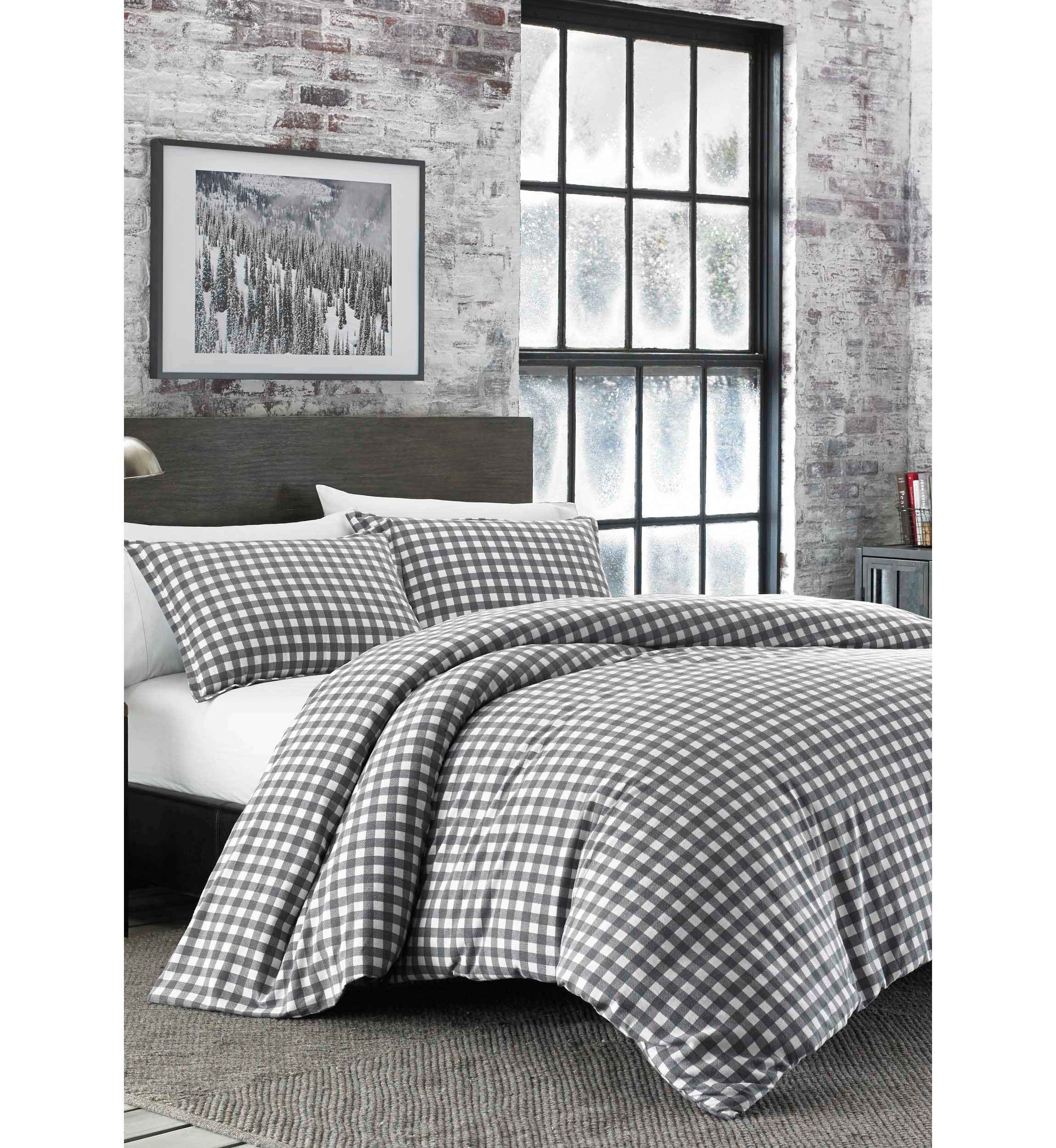 Preston Cotton Flannel Comforter Sham Set