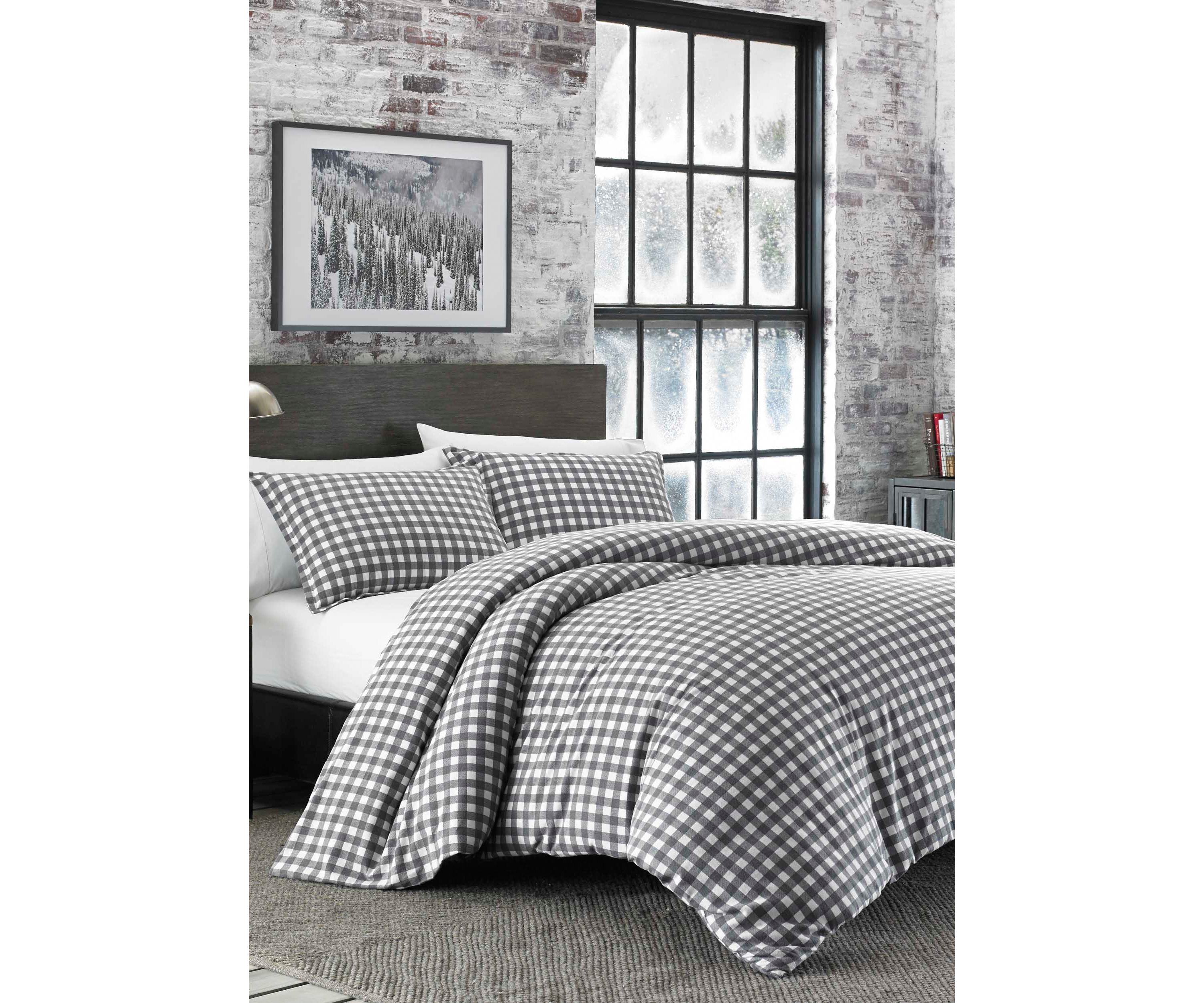 Preston Cotton Flannel Comforter Sham Set