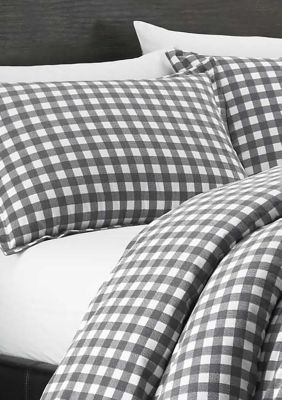 Preston Cotton Flannel Comforter Sham Set