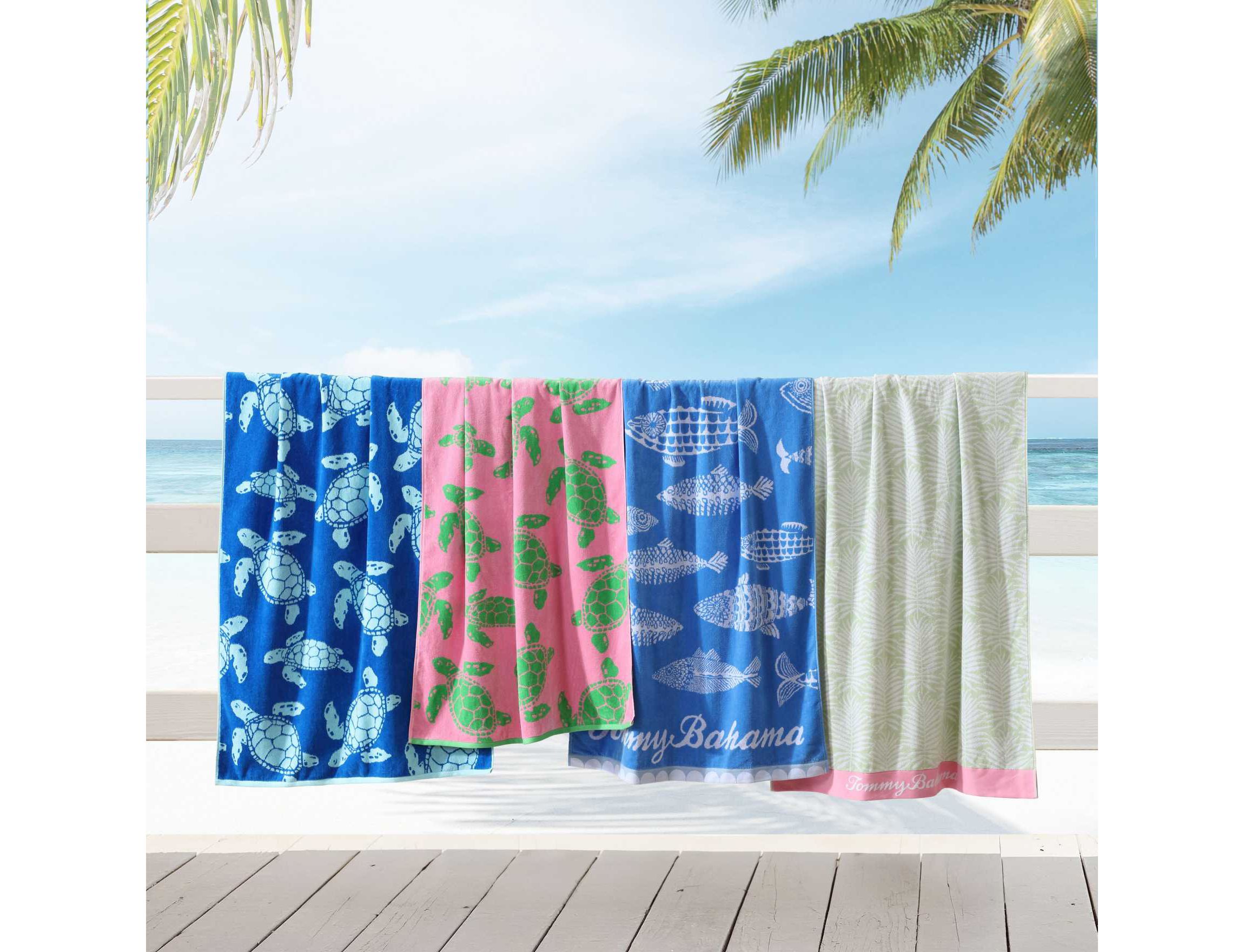 Fish/Turtle Beach Towel Set