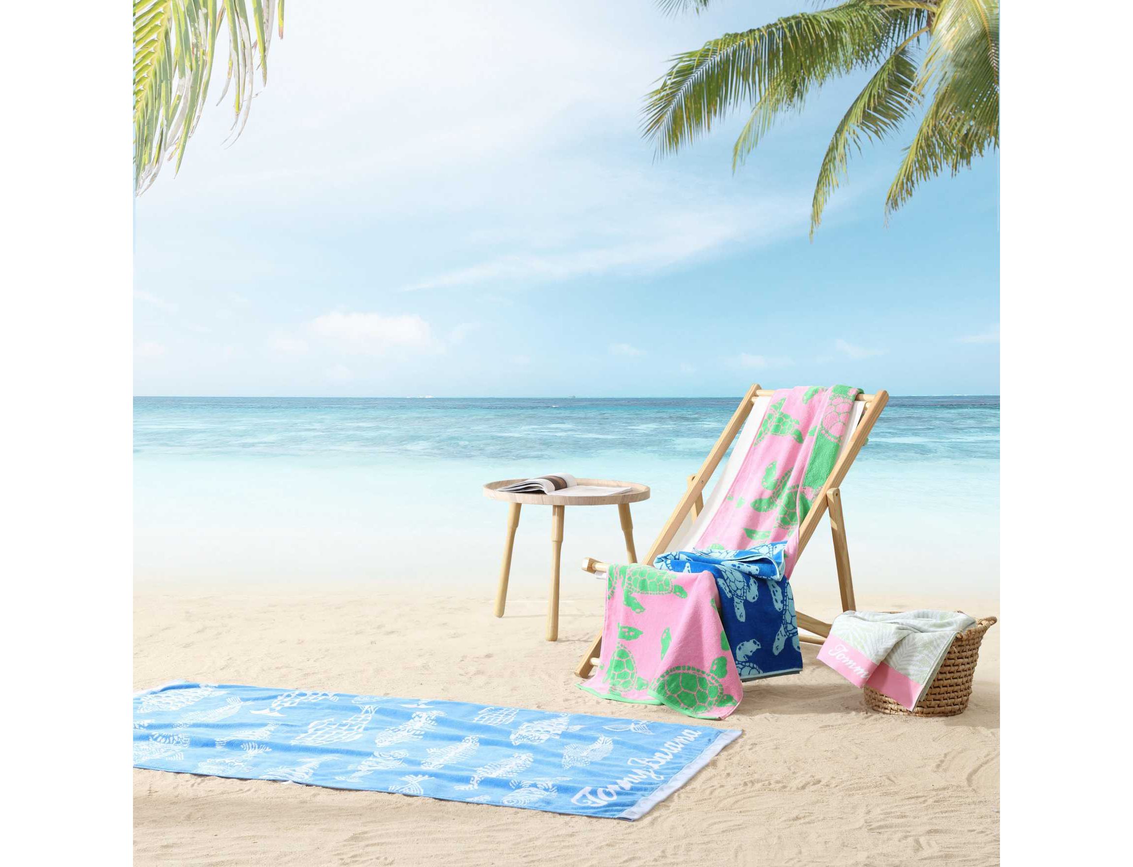 Fish/Turtle Beach Towel Set