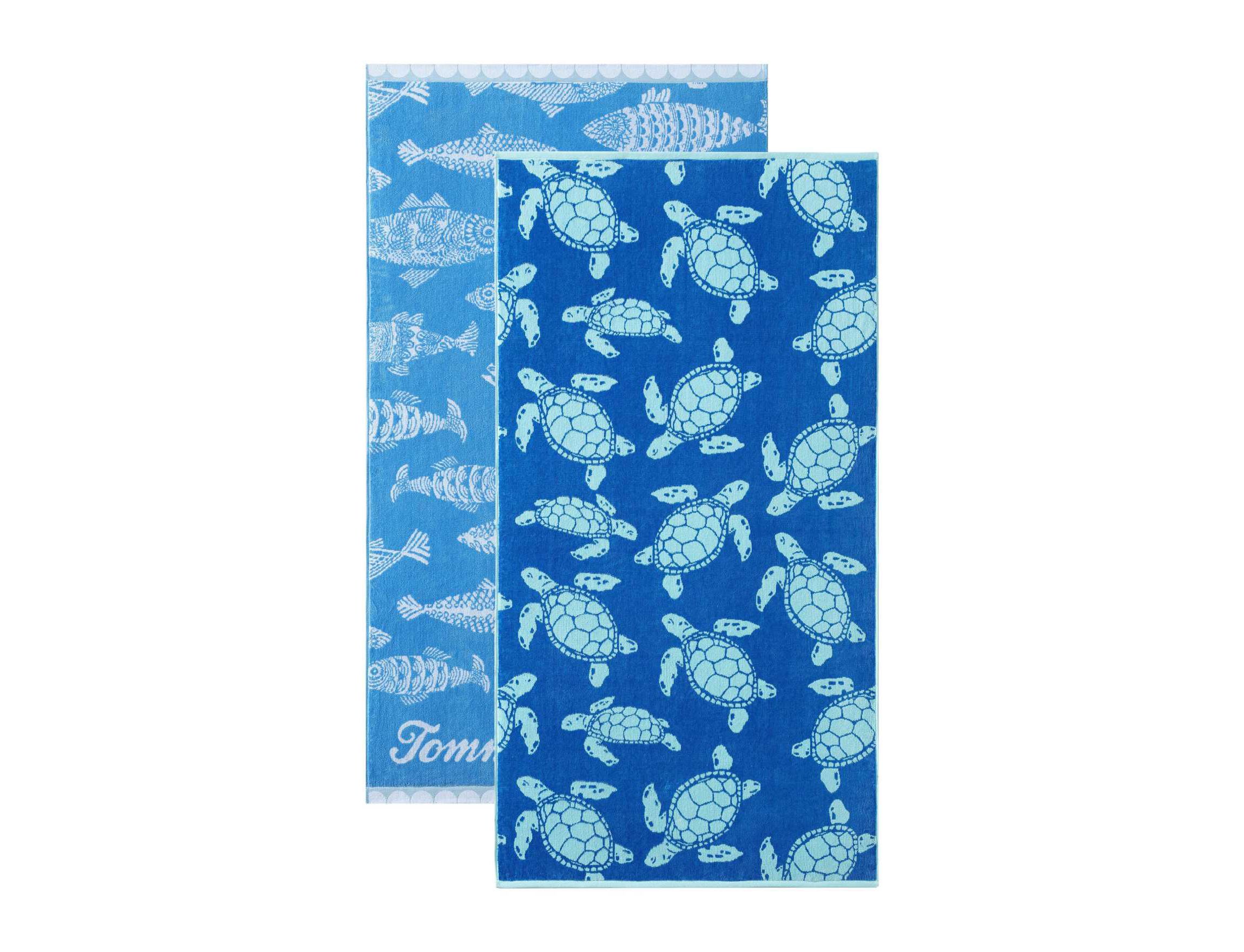 Fish/Turtle Beach Towel Set