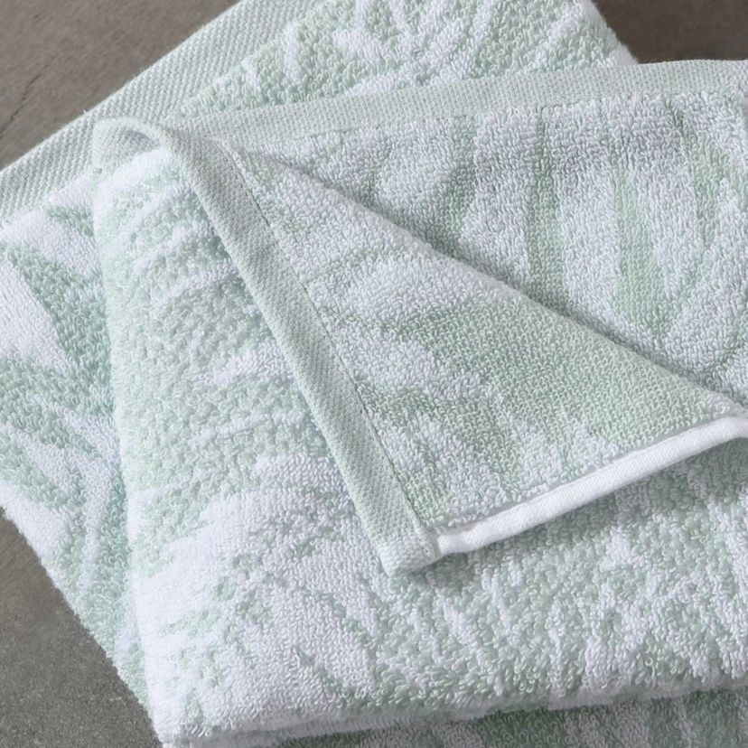 Lago Palm Cotton Towel Set