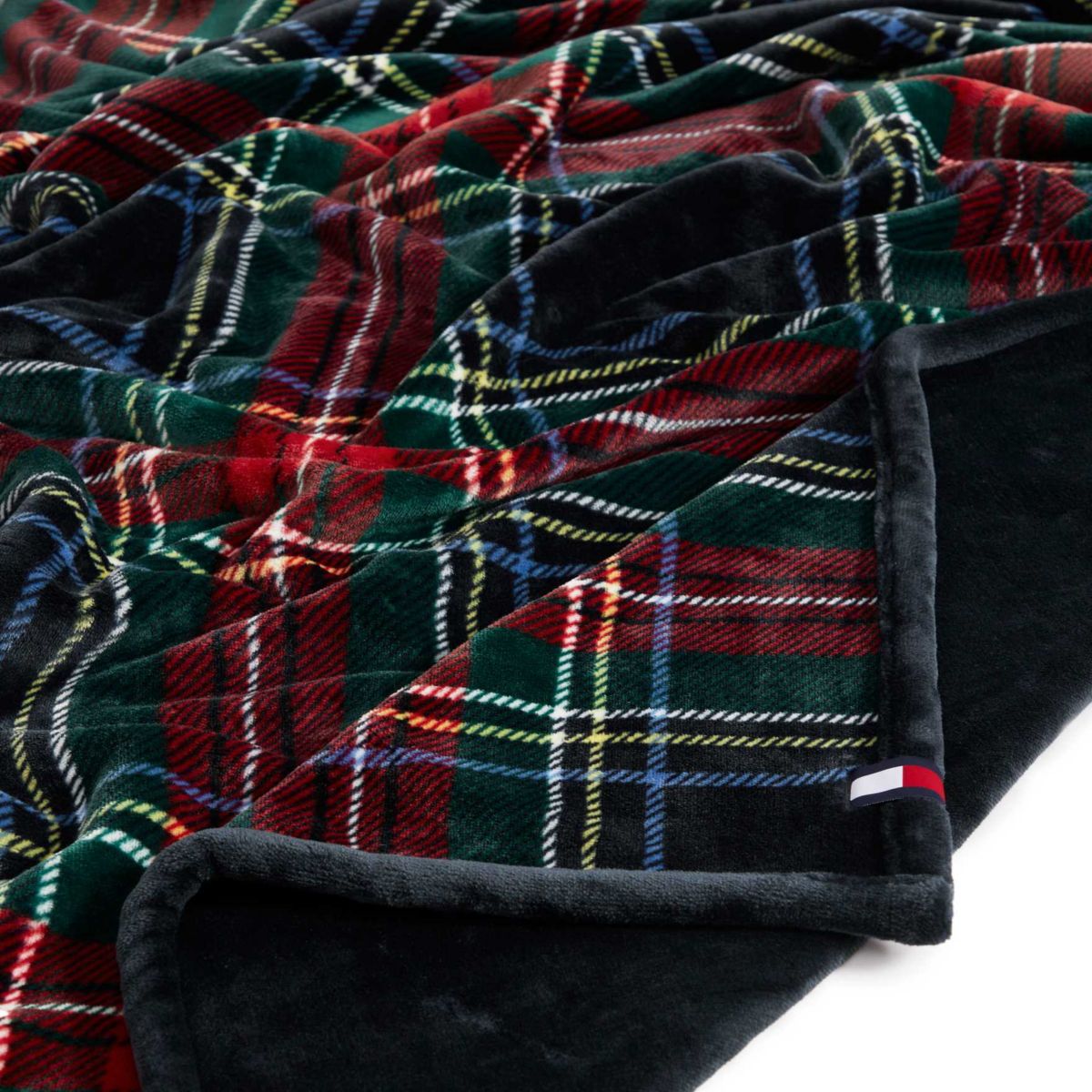 Devon Tartan Microfiber Throw