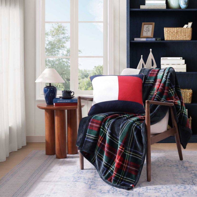 Devon Tartan Microfiber Throw