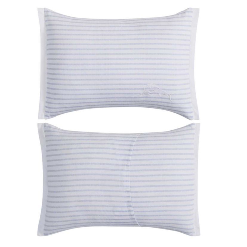 Orchid Bay Stripe Cotton Decorative Pillow
