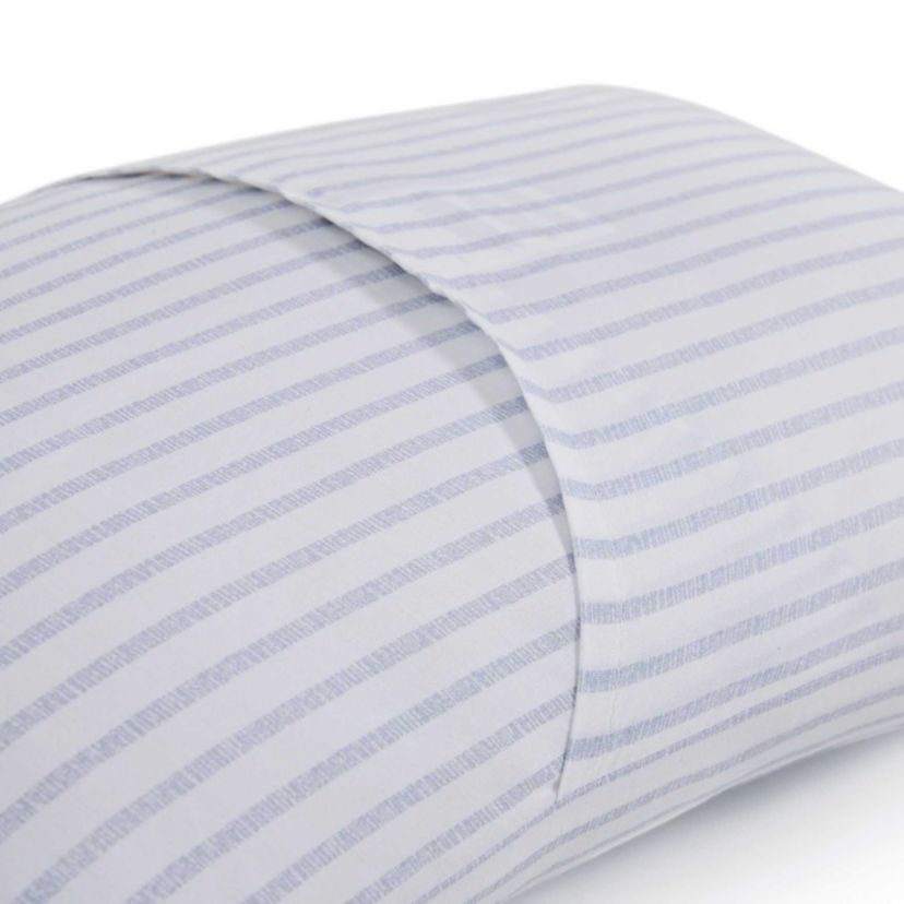 Orchid Bay Stripe Cotton Decorative Pillow