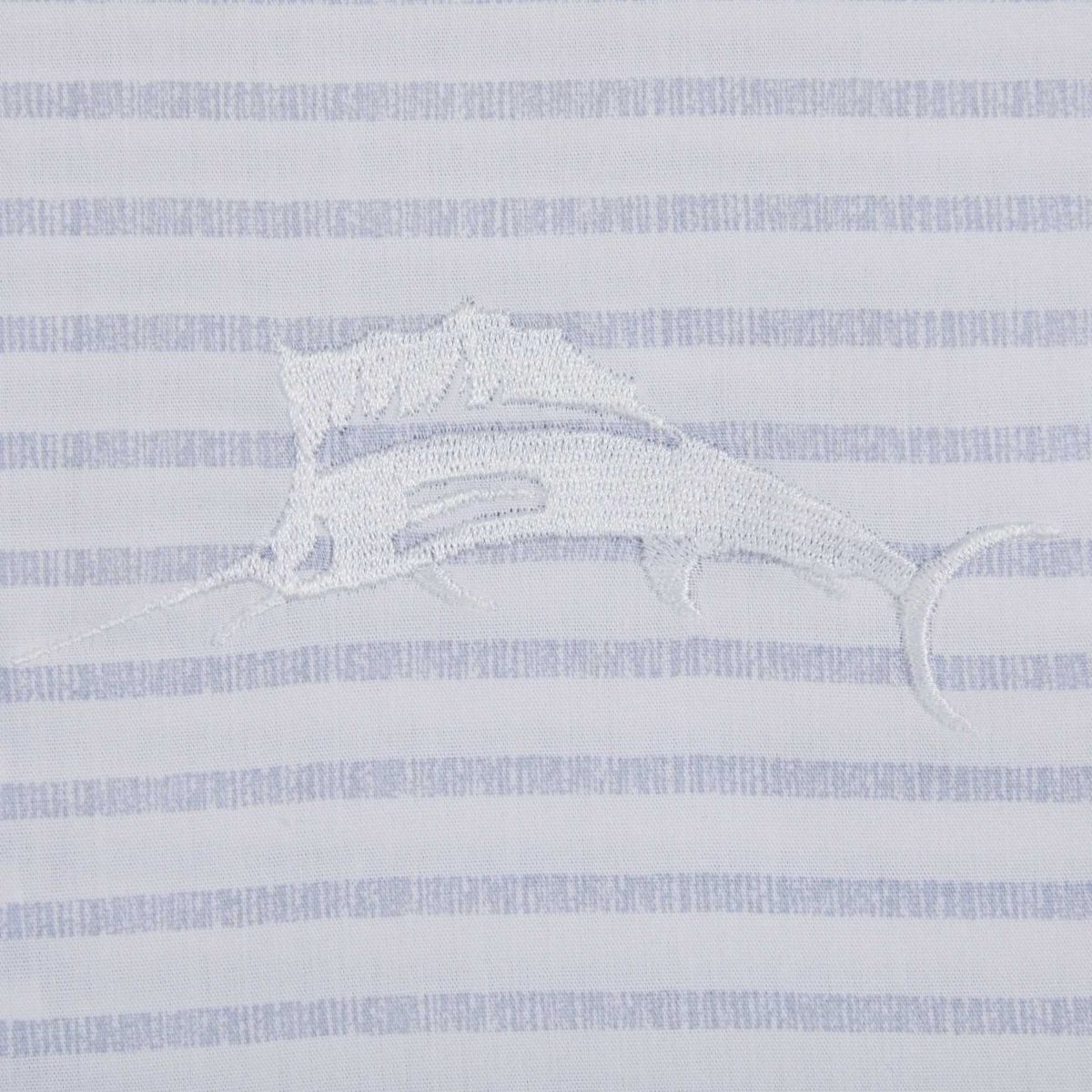 Orchid Bay Stripe Cotton Decorative Pillow