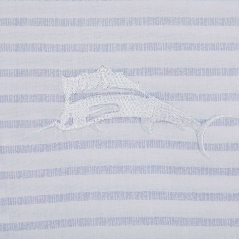 Orchid Bay Stripe Cotton Decorative Pillow