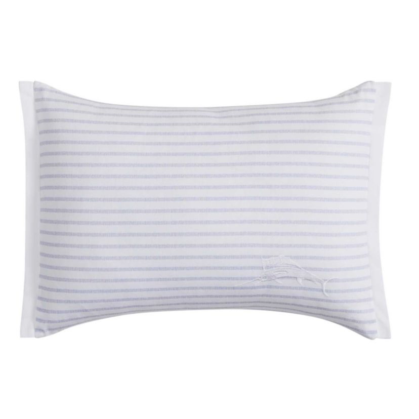 Orchid Bay Stripe Cotton Decorative Pillow