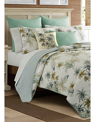 Tommy Bahama Serenity Palms Quilt, Tommy Bahama Bedding Palm Trees