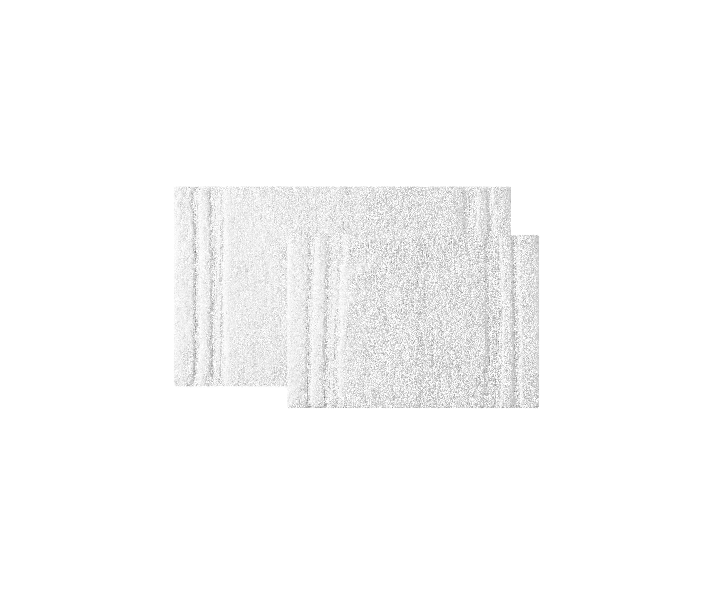 Eden 2-Piece Solid Reversible Bath Rug Set