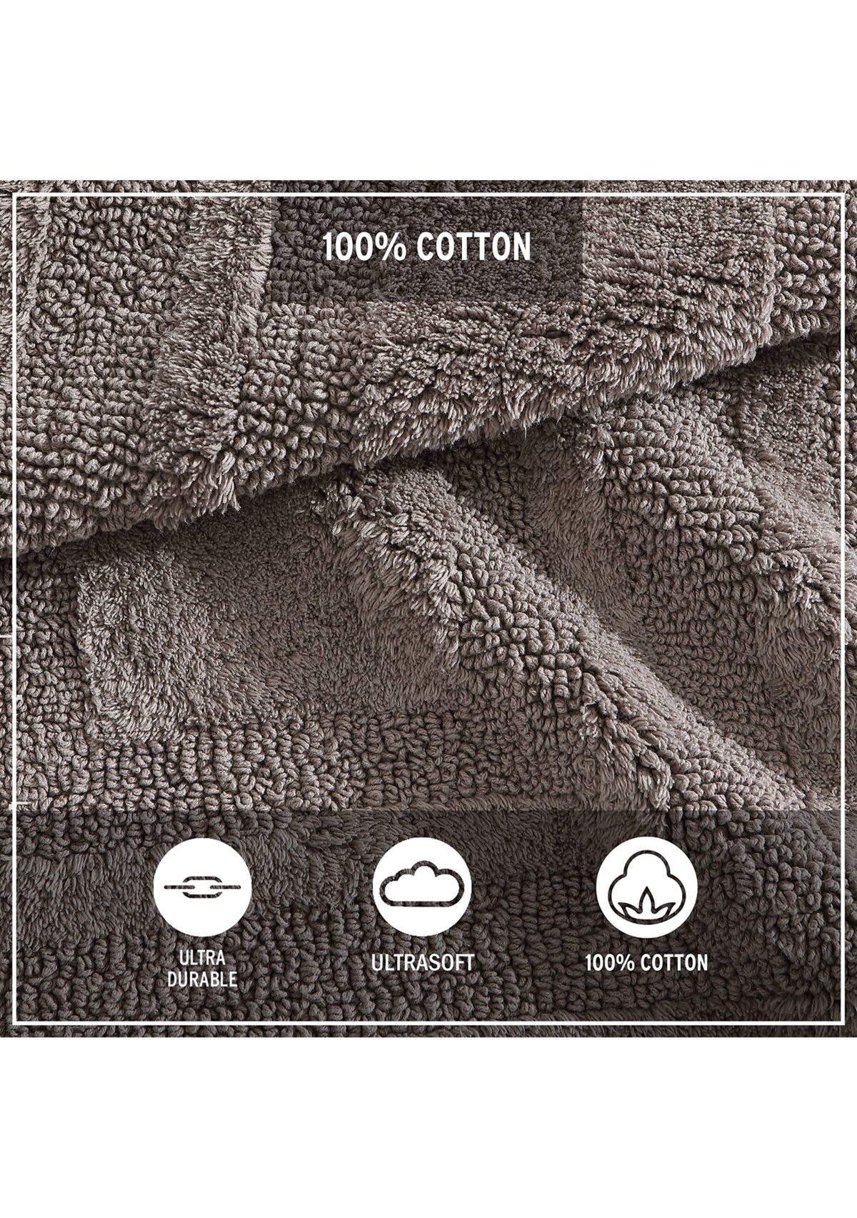 Logan Solid Cotton 1-Piece Runner Rug