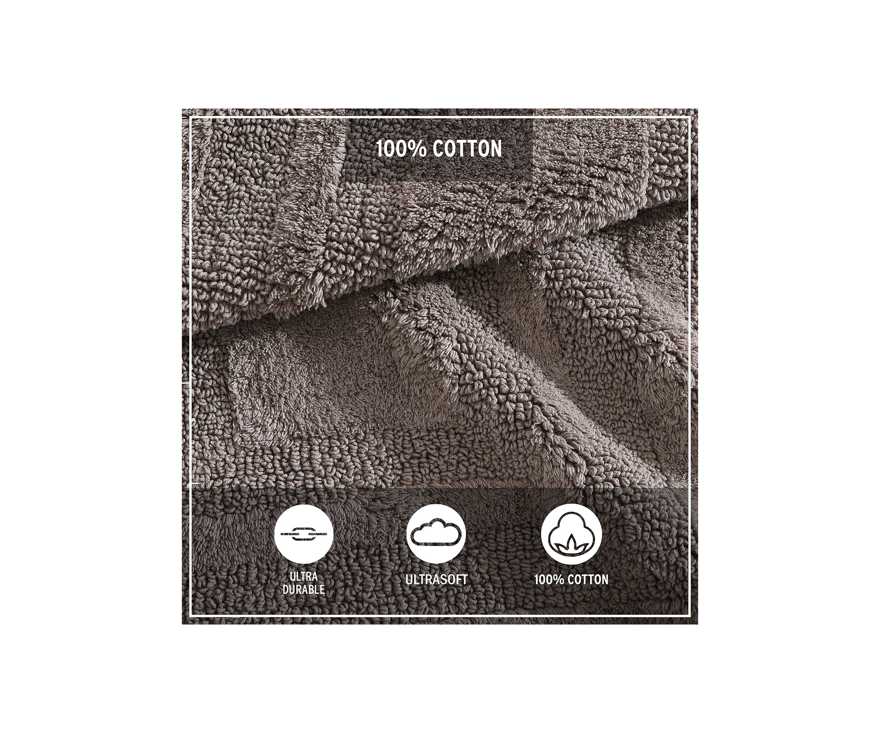 Logan Solid Cotton 1-Piece Runner Rug