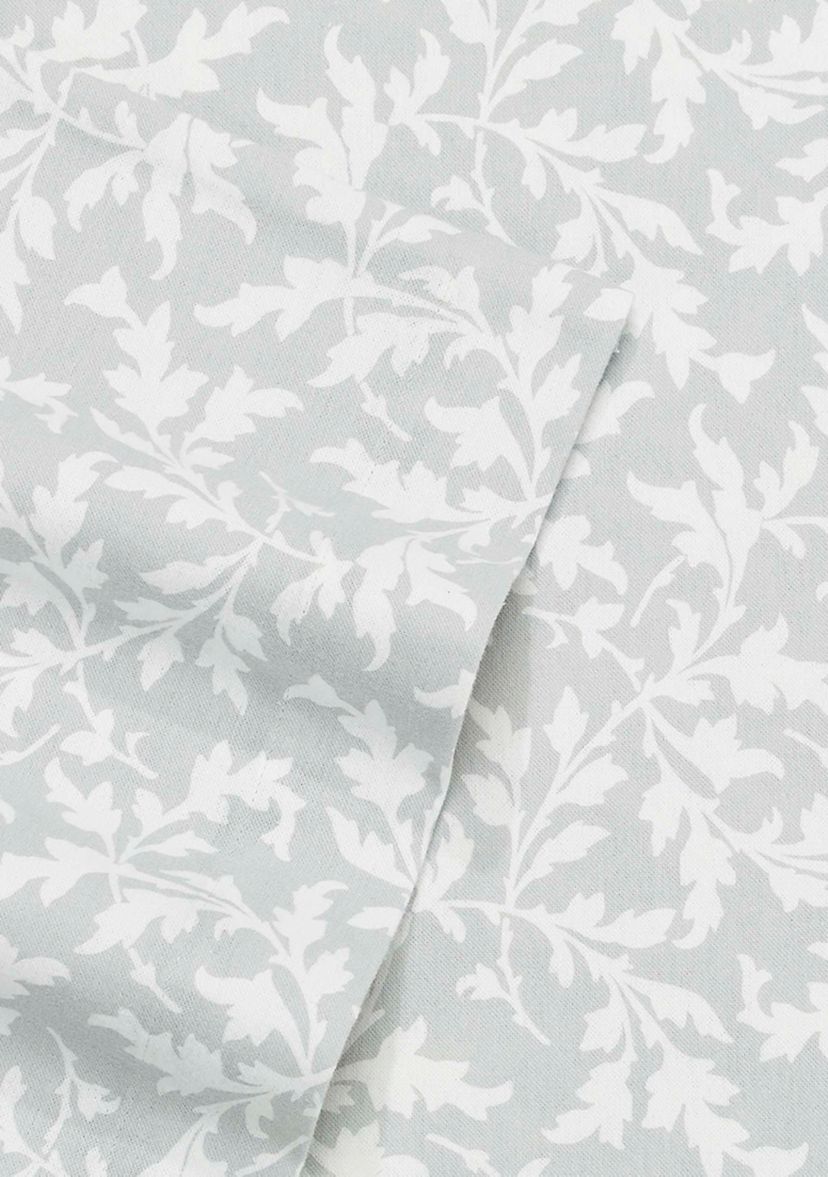 Crestwood 4-Piece Pastel Floral Flannel Sheet Set