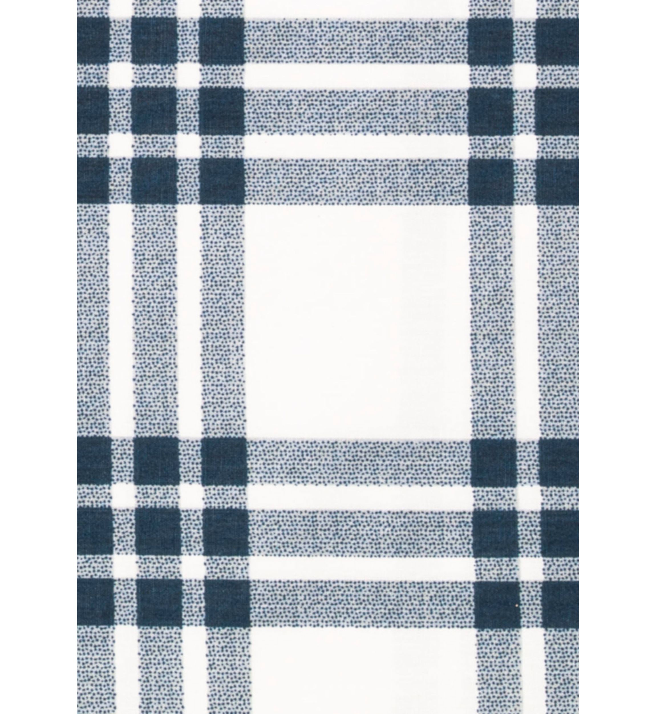 Basic Plaid Cotton Sheet Set