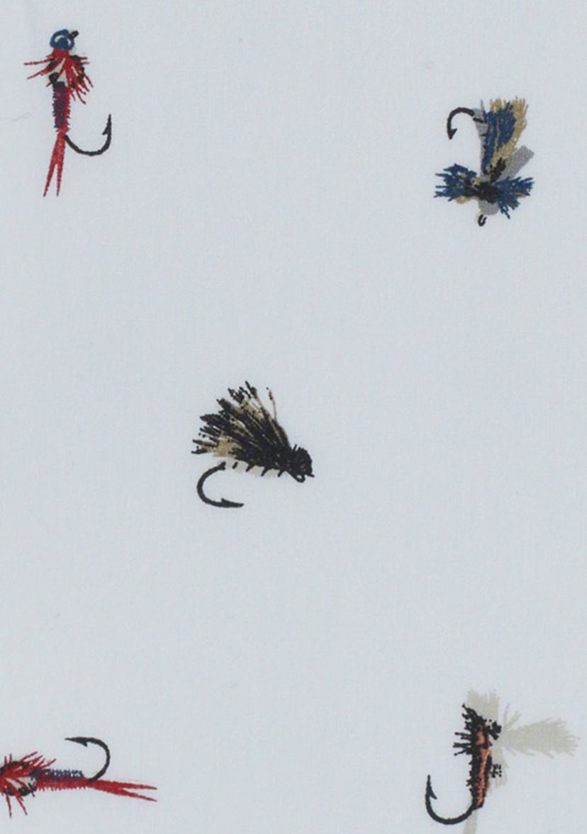 Fishing Flies Cotton Sheet Set