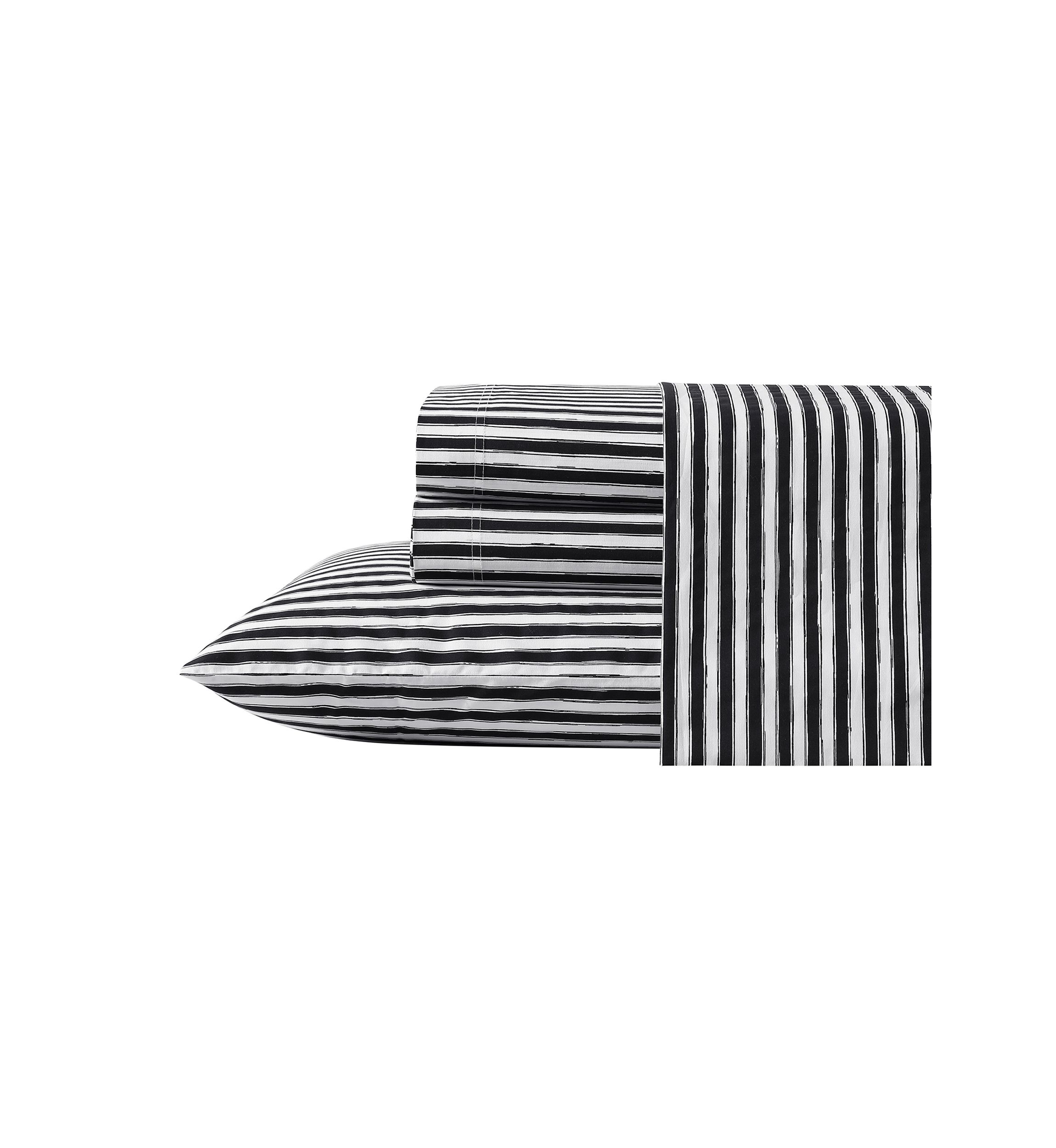 Sketchy Stripe 4-Piece Sheet Set
