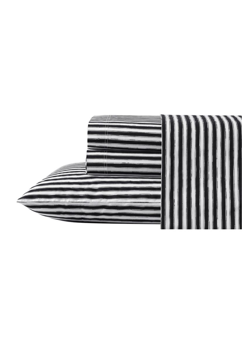 Sketchy Stripe 4-Piece Sheet Set