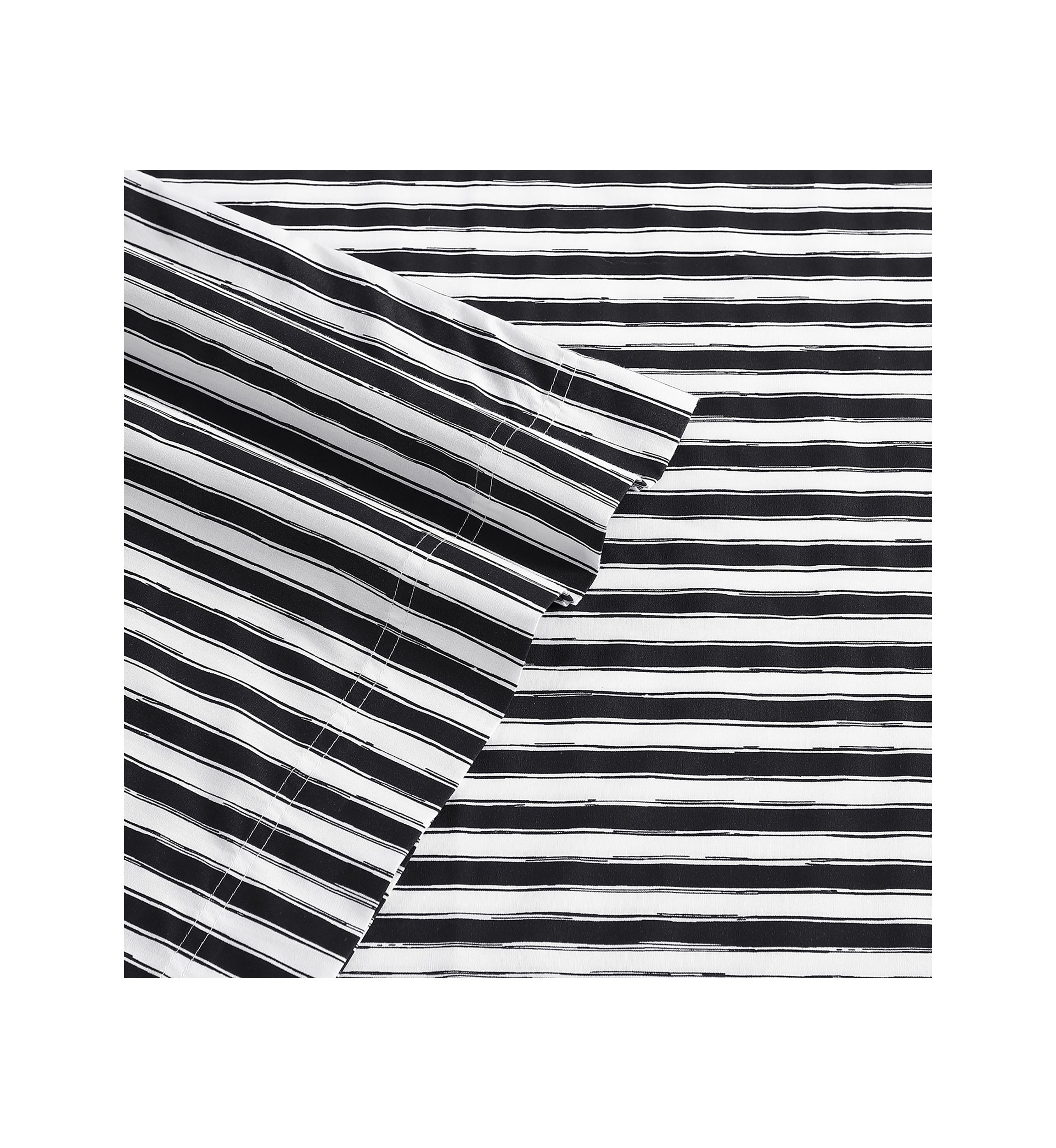Sketchy Stripe 4-Piece Sheet Set
