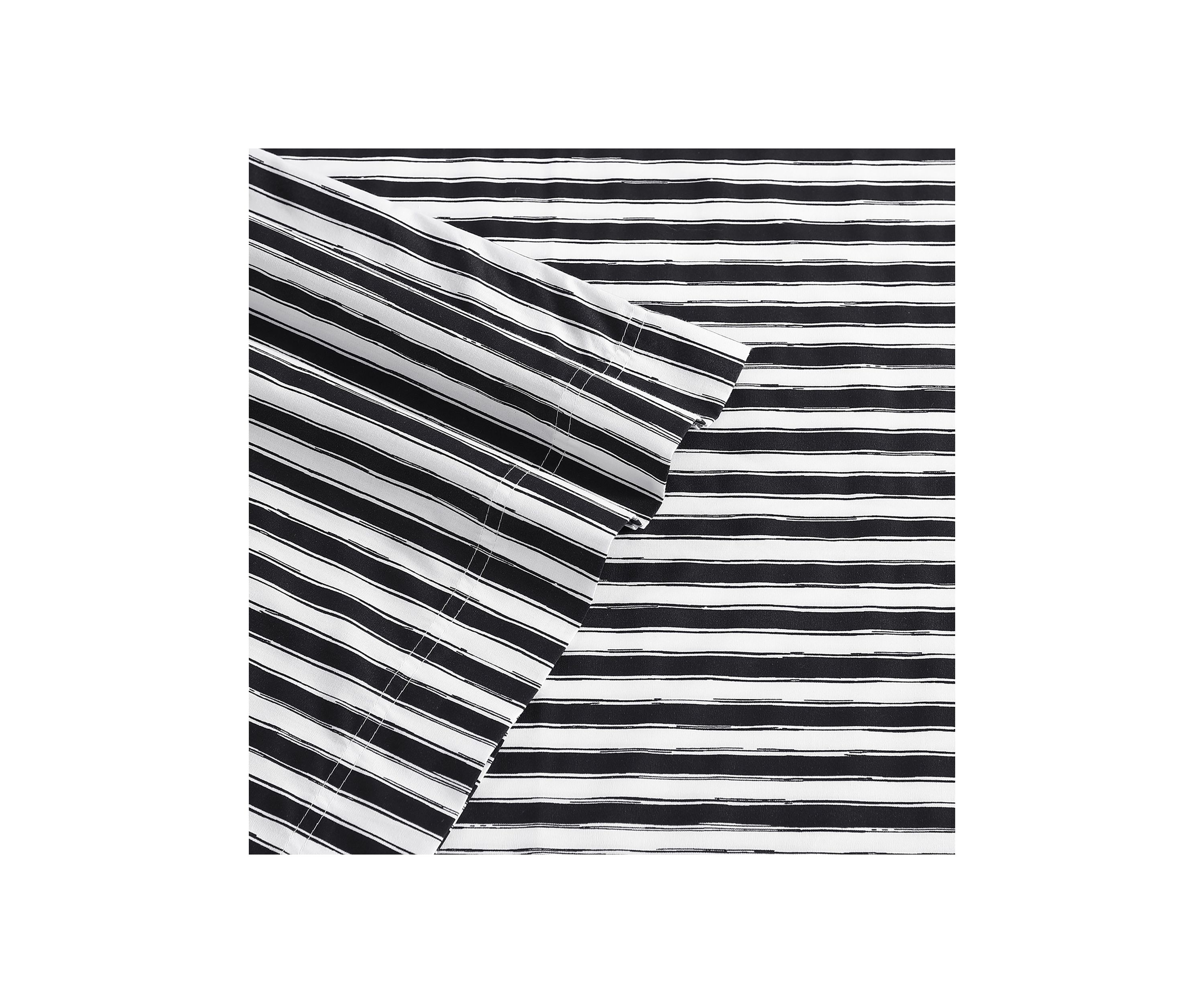 Sketchy Stripe 4-Piece Sheet Set