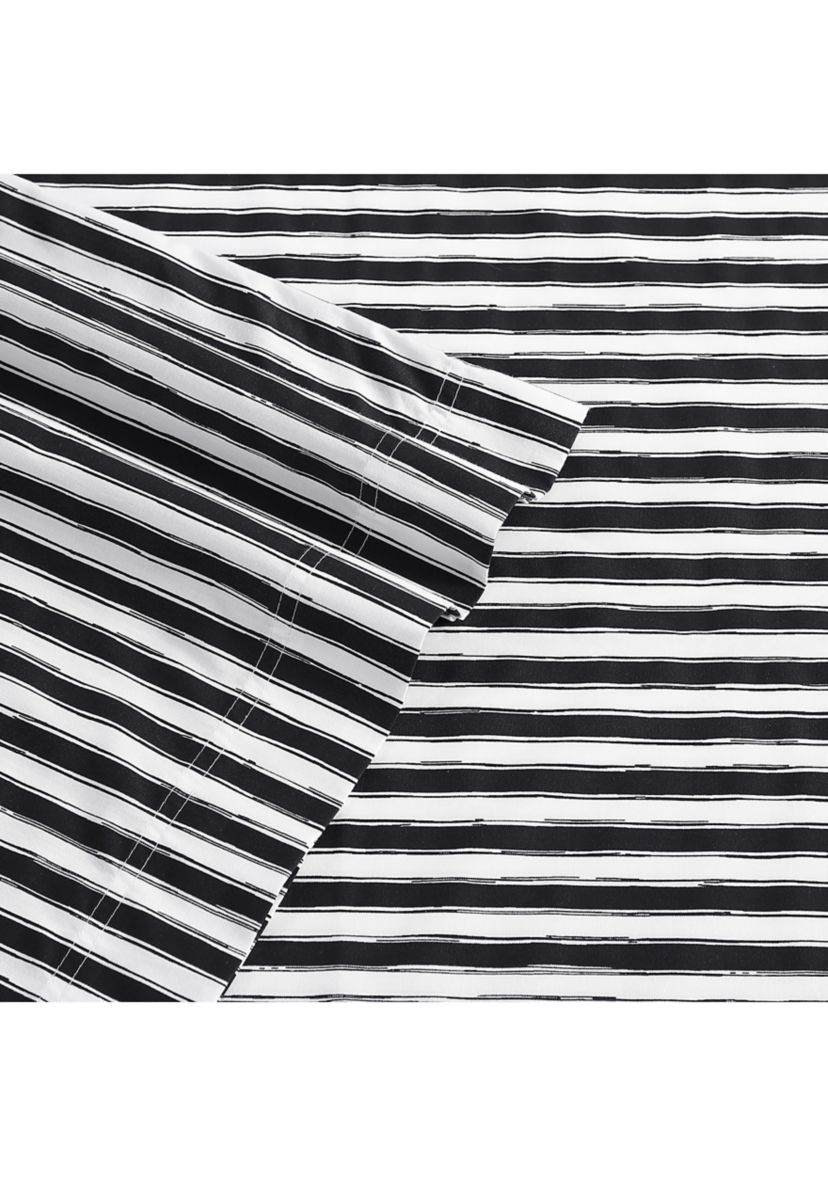 Sketchy Stripe 4-Piece Sheet Set